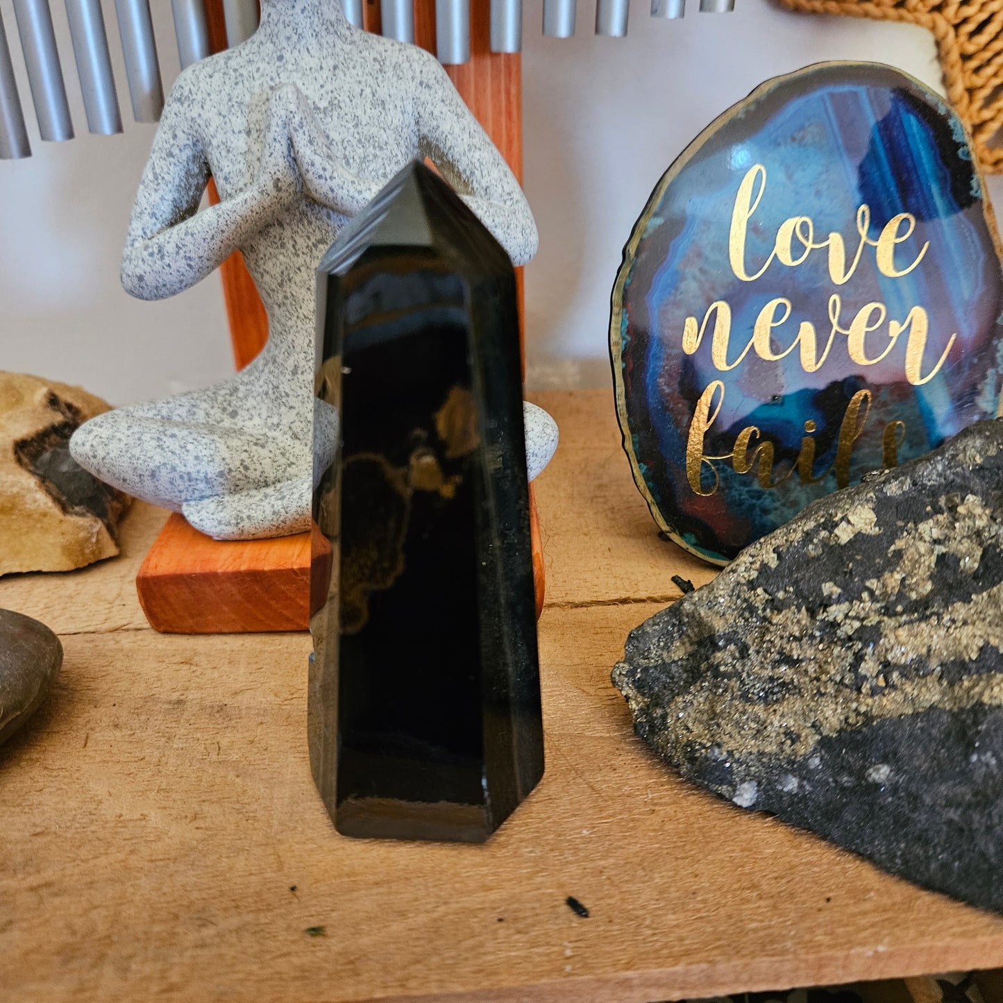 Blue Tiger Eye “Hawk Eye” Towers