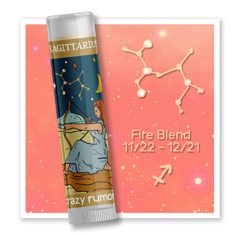 SAGITTARIUS - ZODIAC LIP BALM