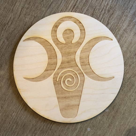 Triple Moon Goddess Crystal Grid - Tree Of Life Shoppe