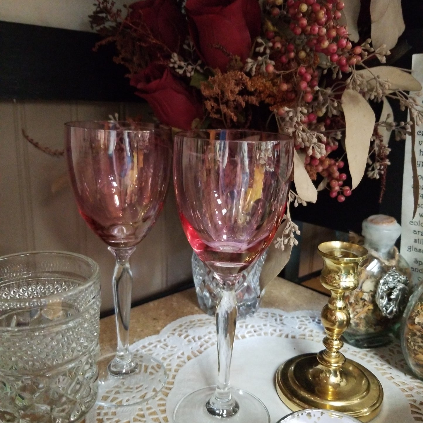 Goddess Pink Goblet / Chalice - Tree Of Life Shoppe
