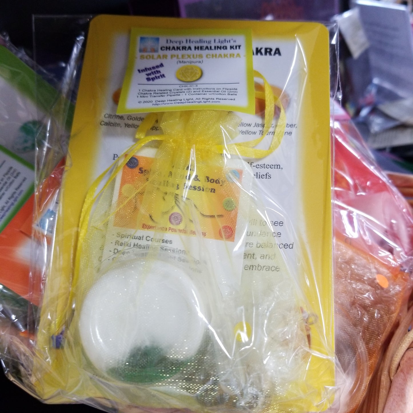 Solar Plexus Chakra Healing Kit - Tree Of Life Shoppe