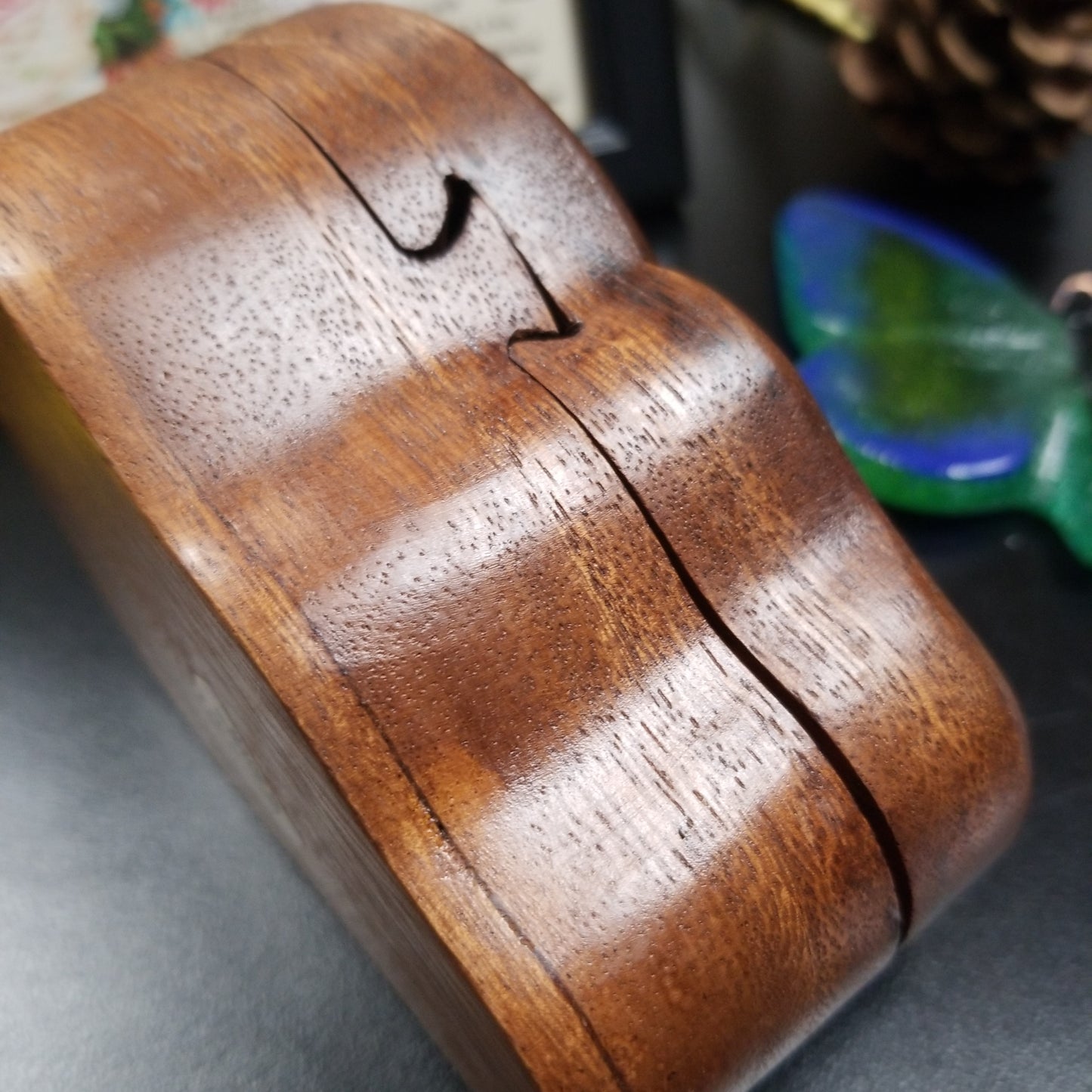 Skull Wooden Puzzle Box - Tree Of Life Shoppe