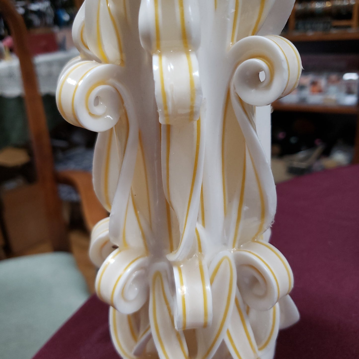 Handmade Unity Candle 9 1/2 inches - Tree Of Life Shoppe