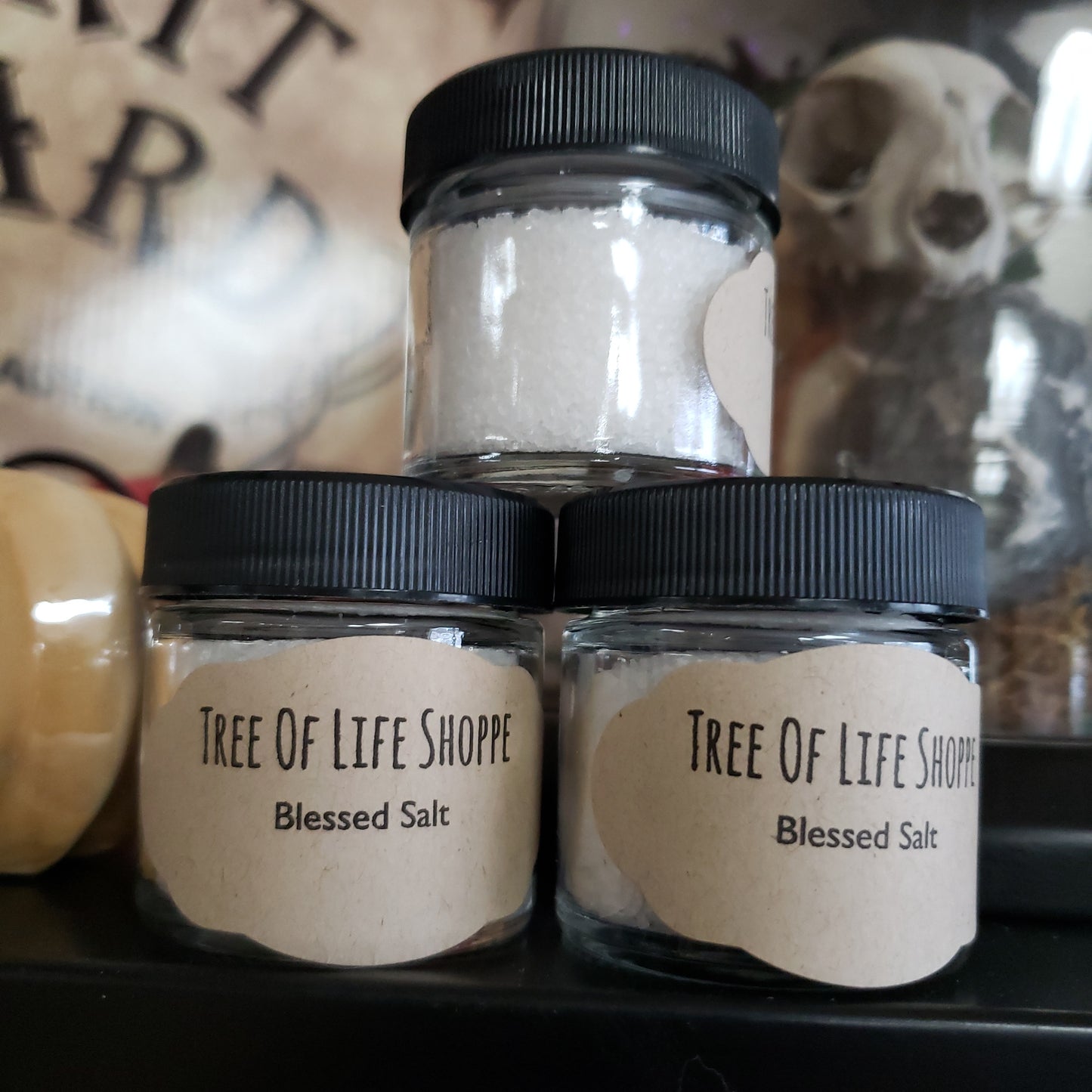 Blessed White Salt 1 oz - Tree Of Life Shoppe