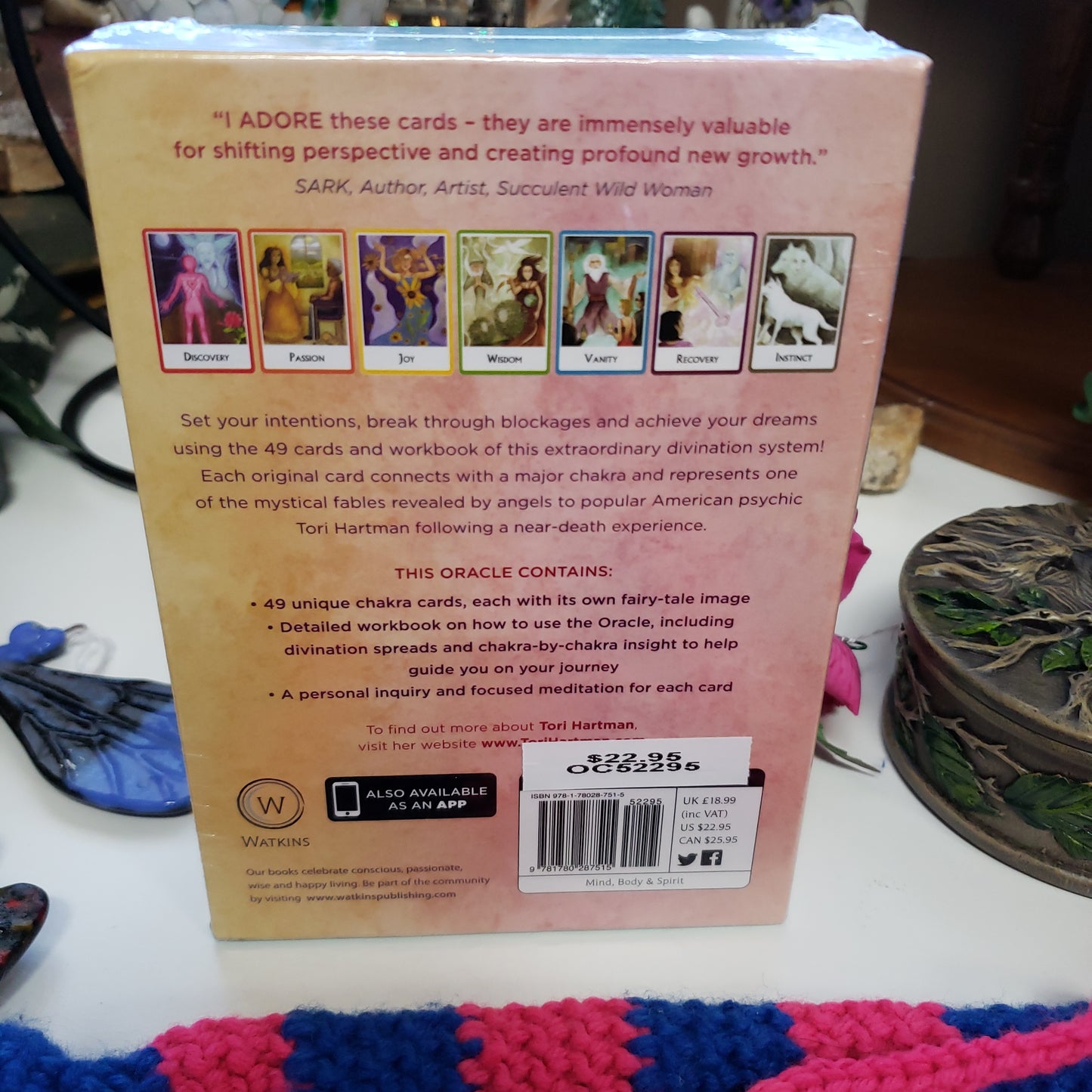 Chakra Wisdom Oracle Cards - Tree Of Life Shoppe