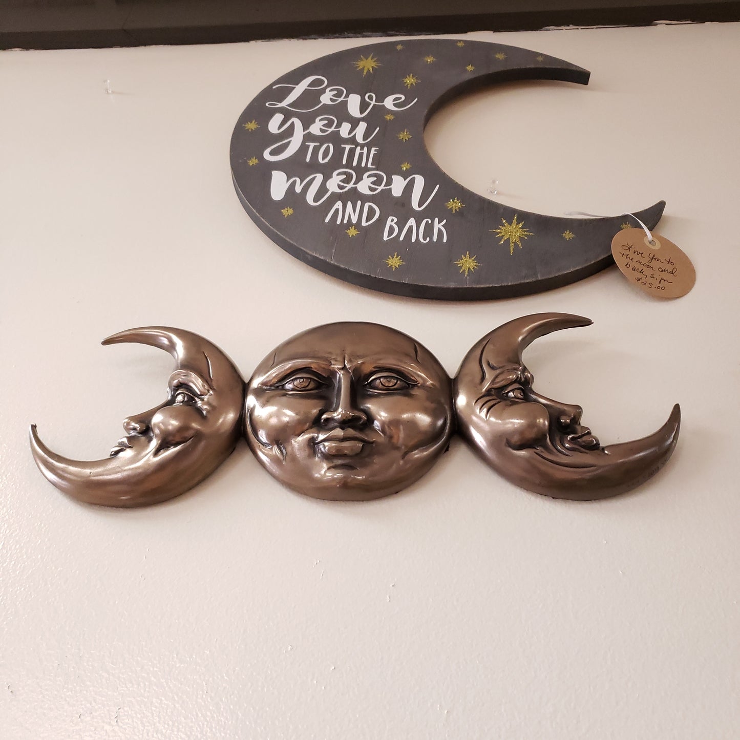 TRIPLE GODDESS MOON PLAQUE - Tree Of Life Shoppe