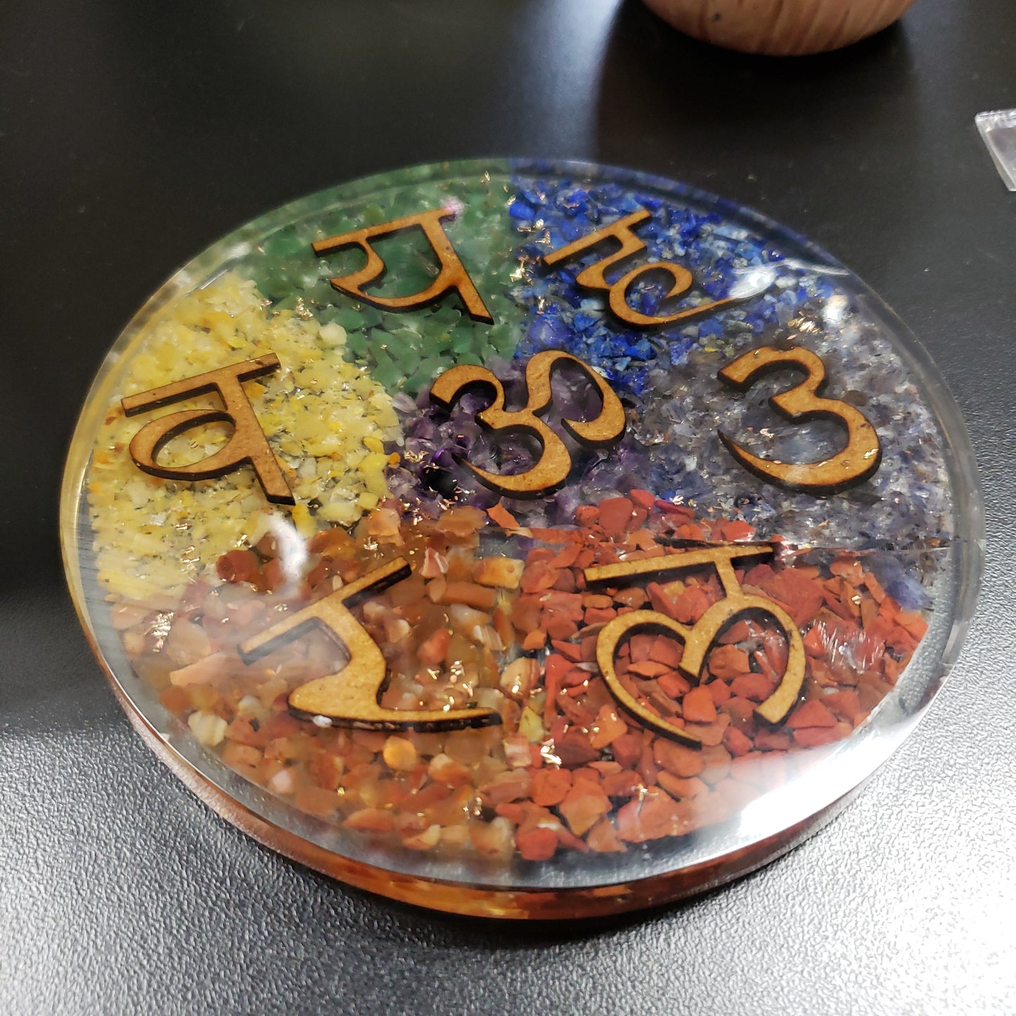 Orgone Energy Charging Plate - Chakras - Tree Of Life Shoppe