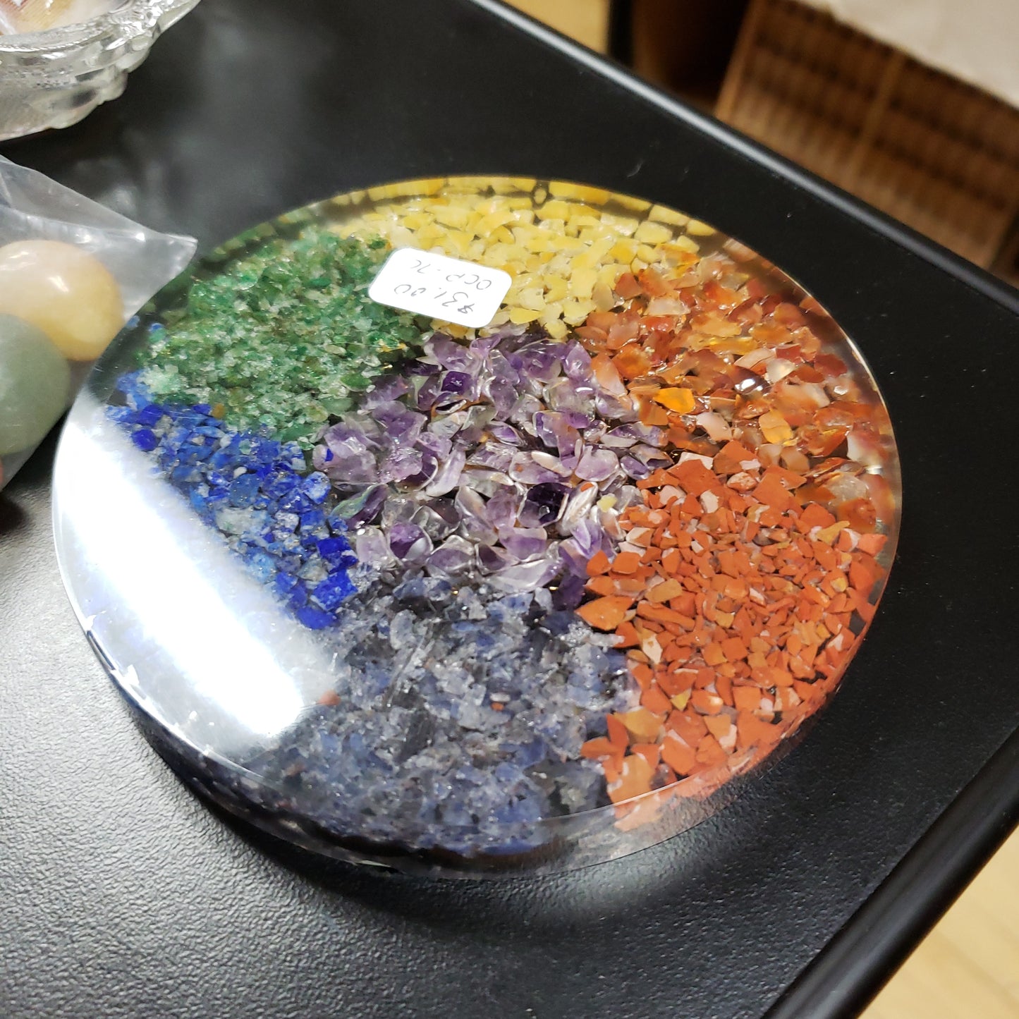 Orgone Energy Charging Plate - Chakras - Tree Of Life Shoppe