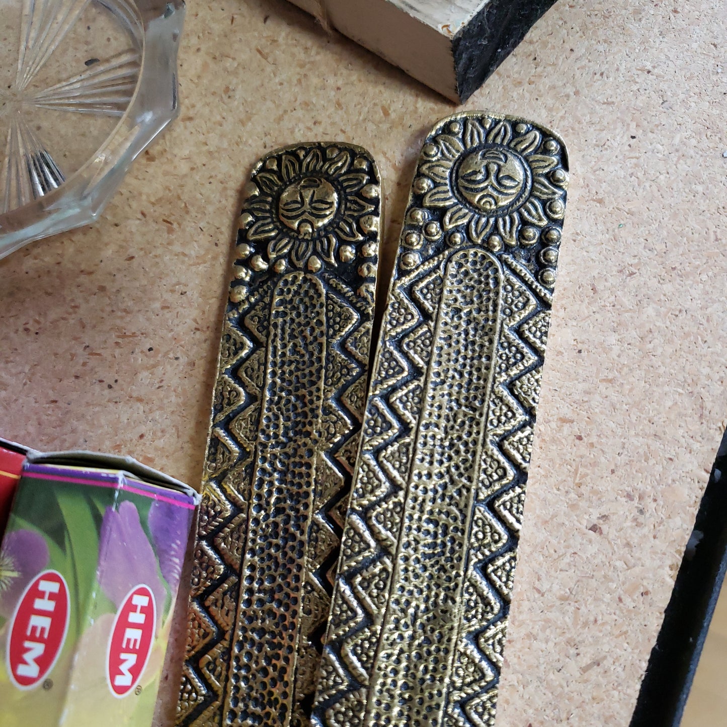 Sun Metal Incense Burner / Catcher - Various - Tree Of Life Shoppe