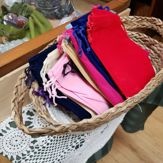 Velvet Travel Pouches - Tree Of Life Shoppe