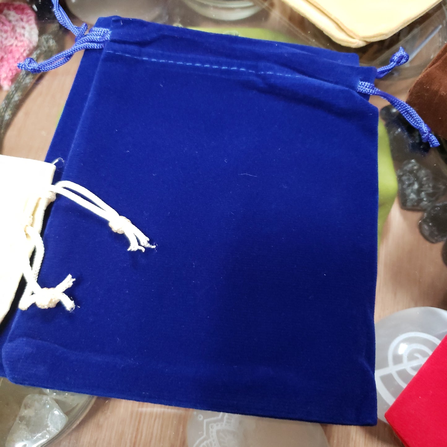 Velvet Travel Pouches - Tree Of Life Shoppe