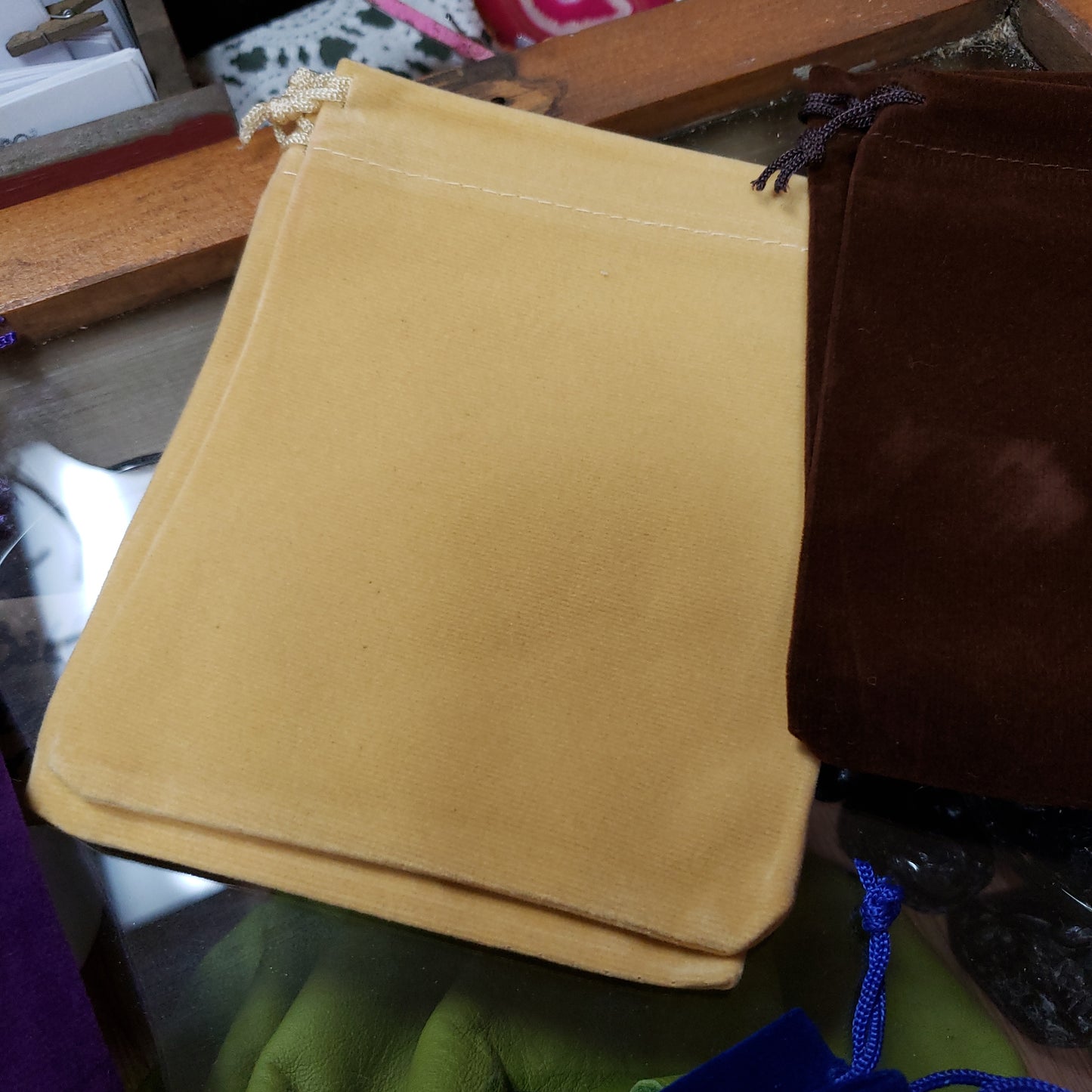 Velvet Travel Pouches - Tree Of Life Shoppe