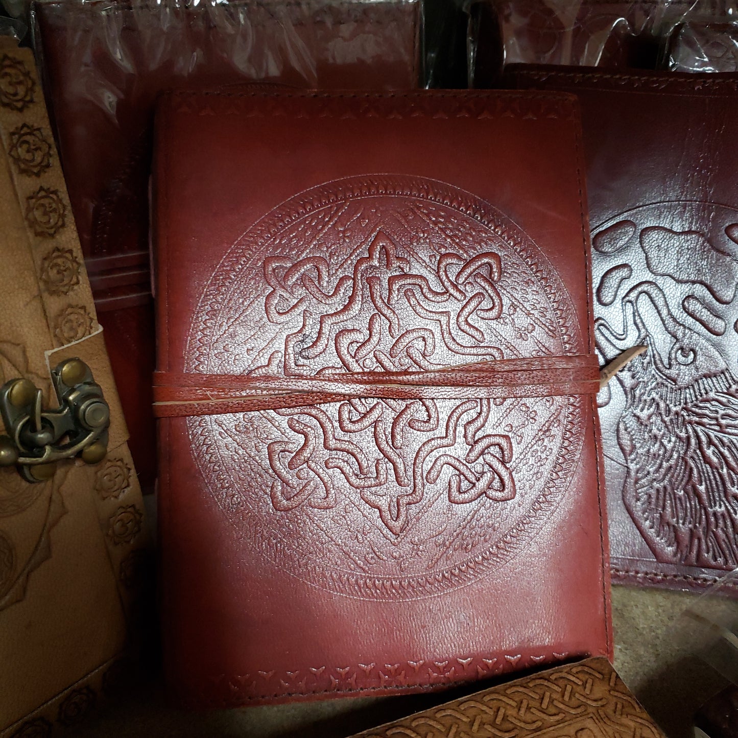 Celtic Knot Leather Jounal - Tree Of Life Shoppe