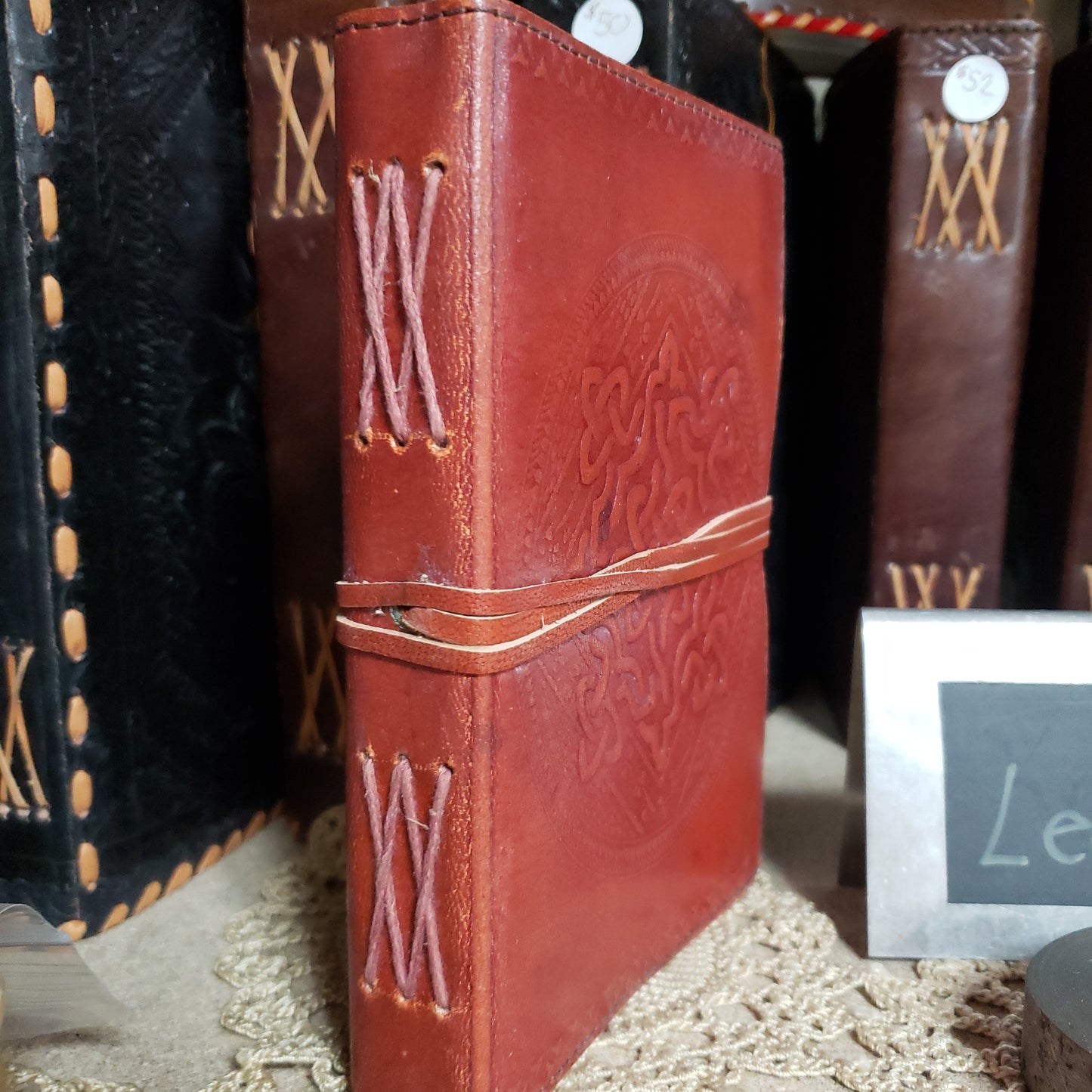 Celtic Knot Leather Jounal - Tree Of Life Shoppe