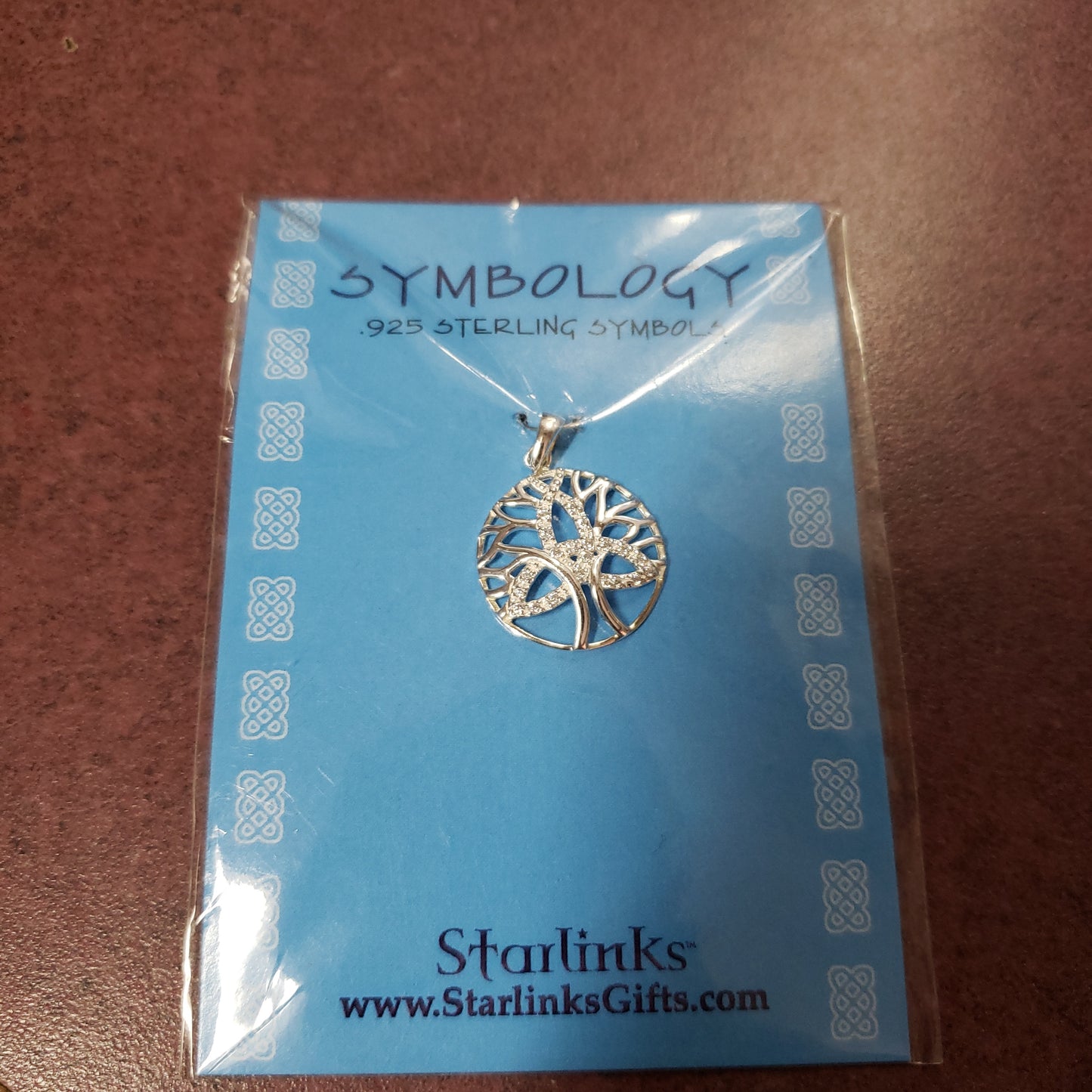Brillant Trinity Tree of Life Pendant .925 Sterling - Tree Of Life Shoppe