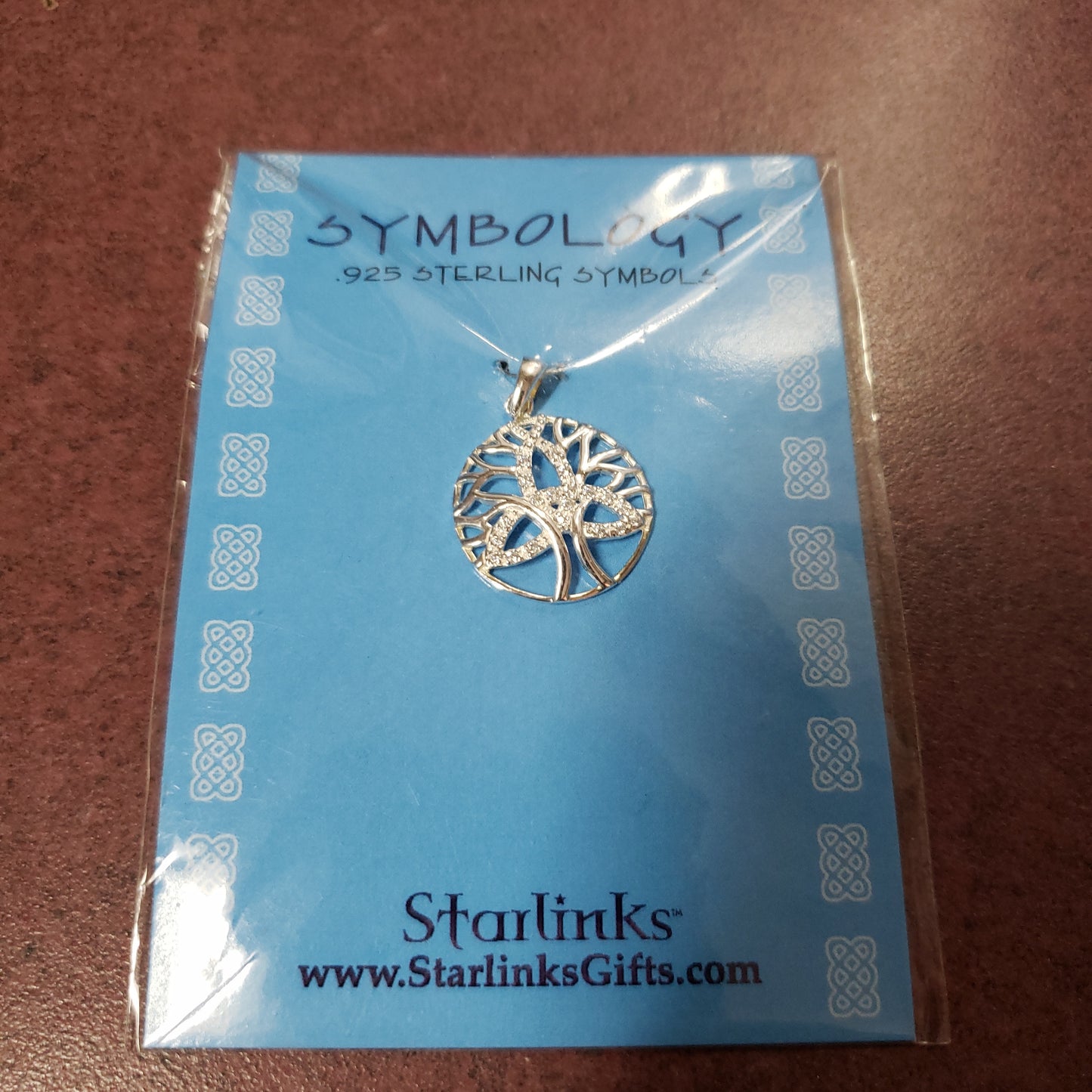 Brillant Trinity Tree of Life Pendant .925 Sterling - Tree Of Life Shoppe