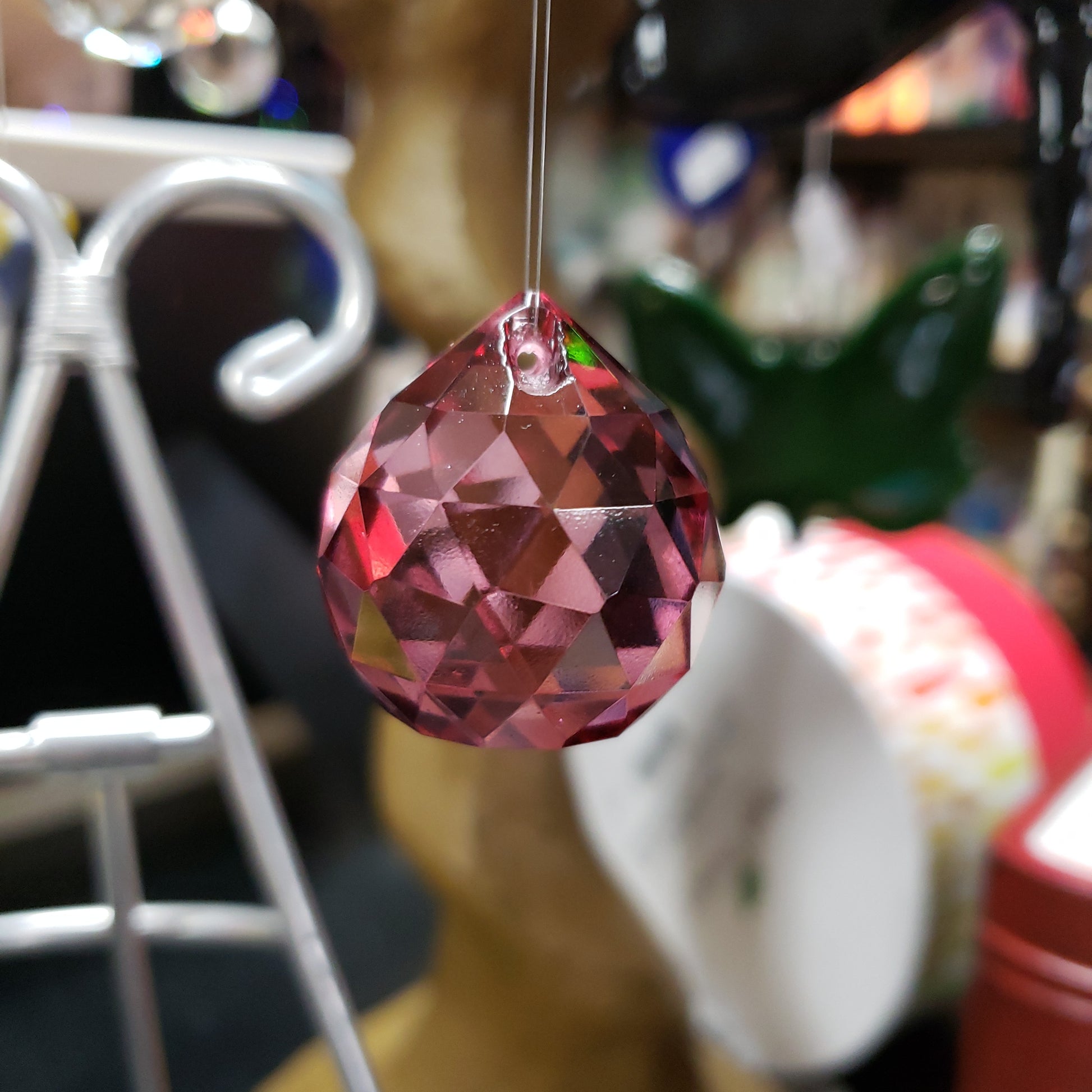 Crystal Ball Prism 30mm / Suncatcher 1.18 inches - Colors - Tree Of Life Shoppe