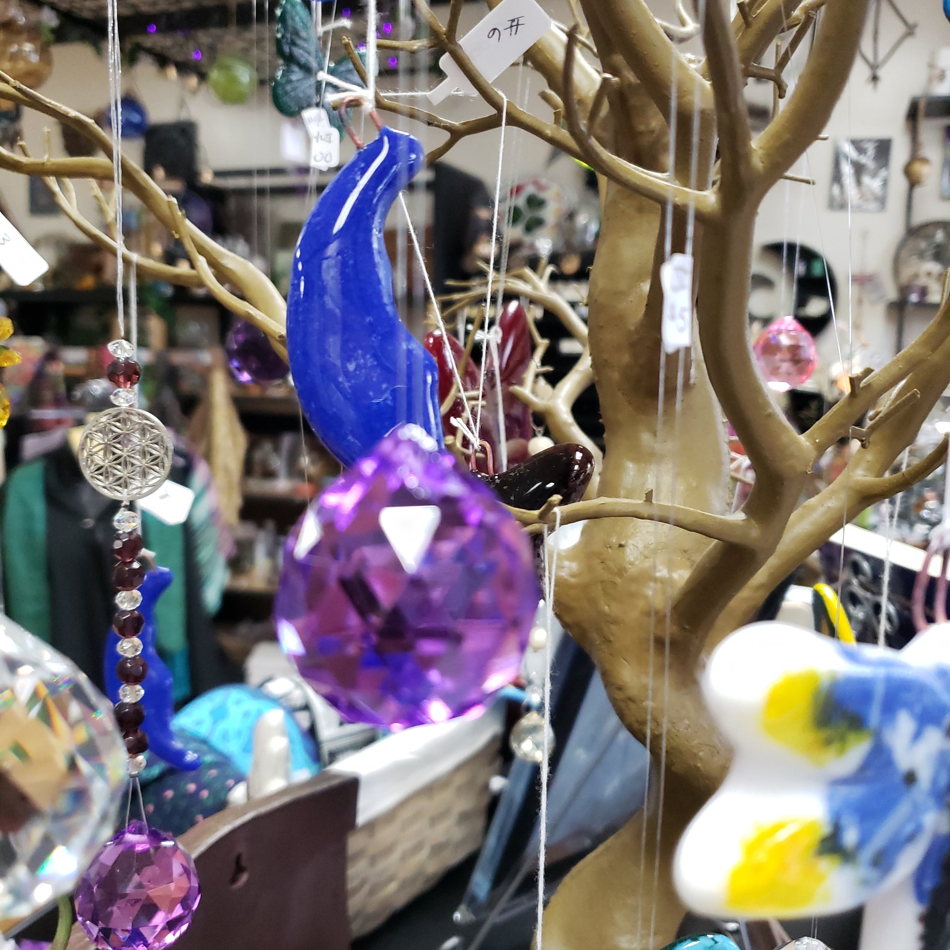 Crystal Ball Prism 30mm / Suncatcher 1.18 inches - Colors - Tree Of Life Shoppe