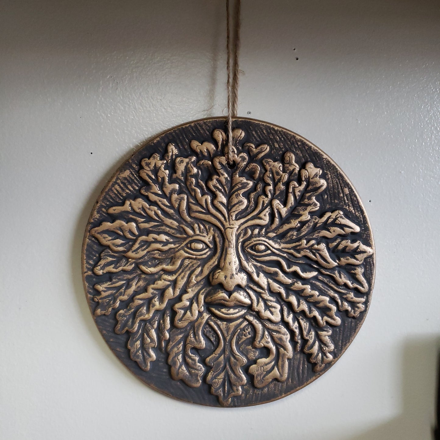 Clay Greenman Wall Art Tile - Tree Of Life Shoppe