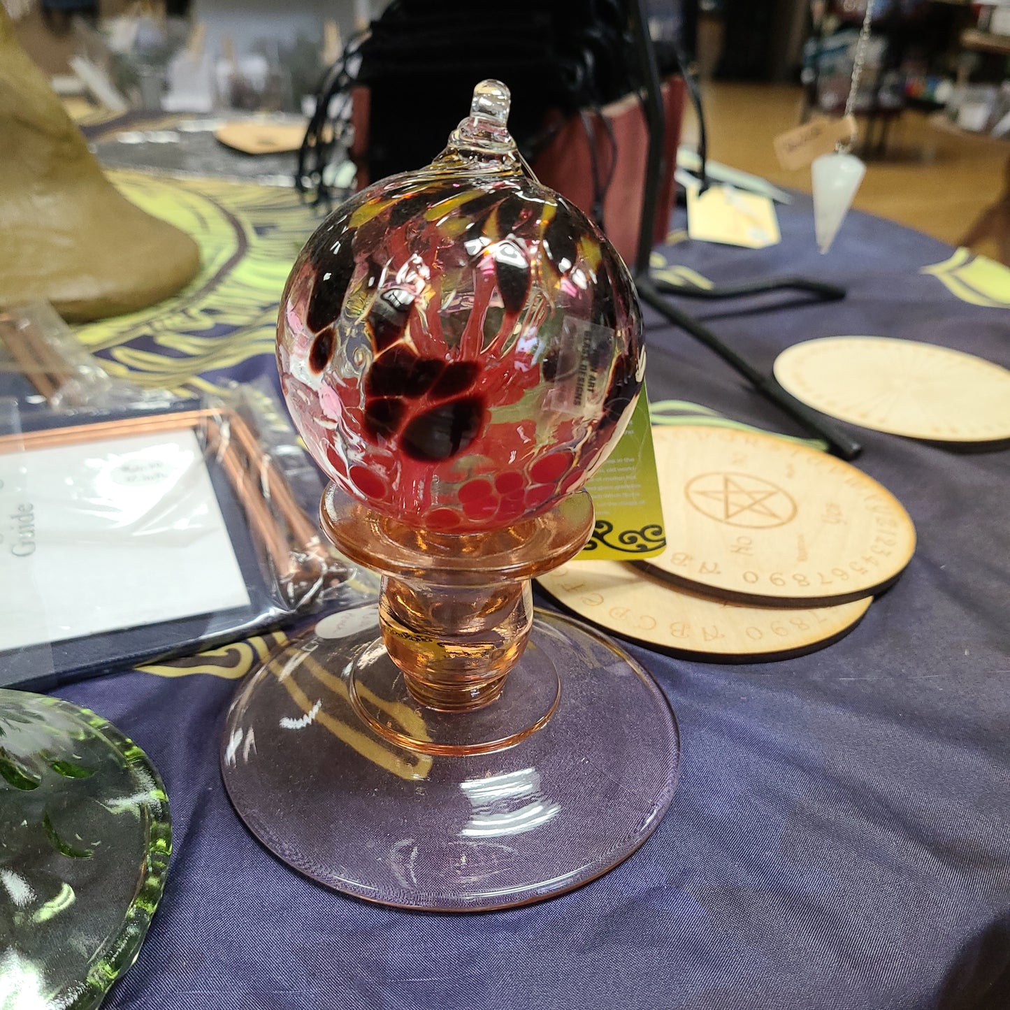 Spirit Tree Collection - Mini Witch Ball 2 1/2 inches by Iron Art Glass