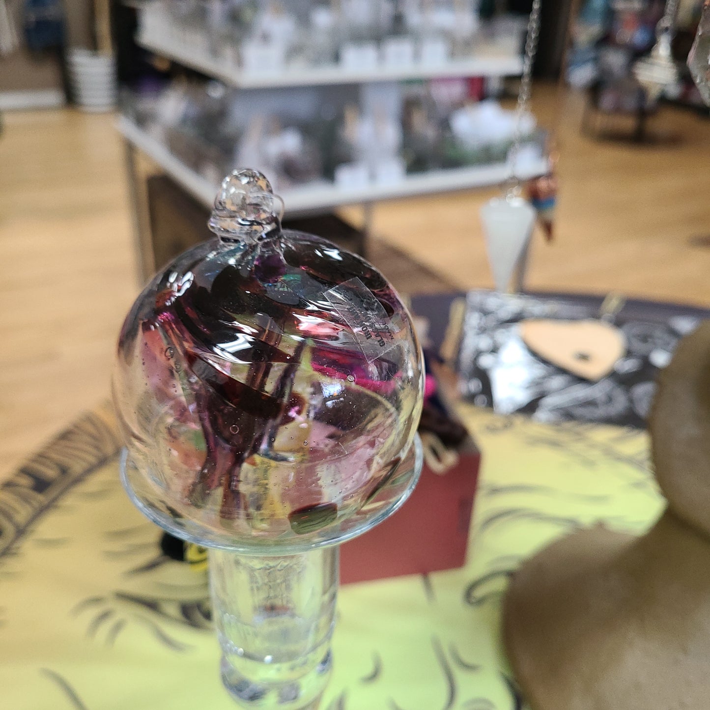 Spirit Tree Collection - Mini Witch Ball 2 1/2 inches by Iron Art Glass