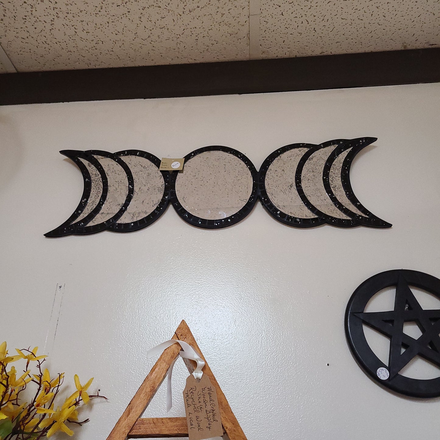Moon Phase Mirror Mosaic