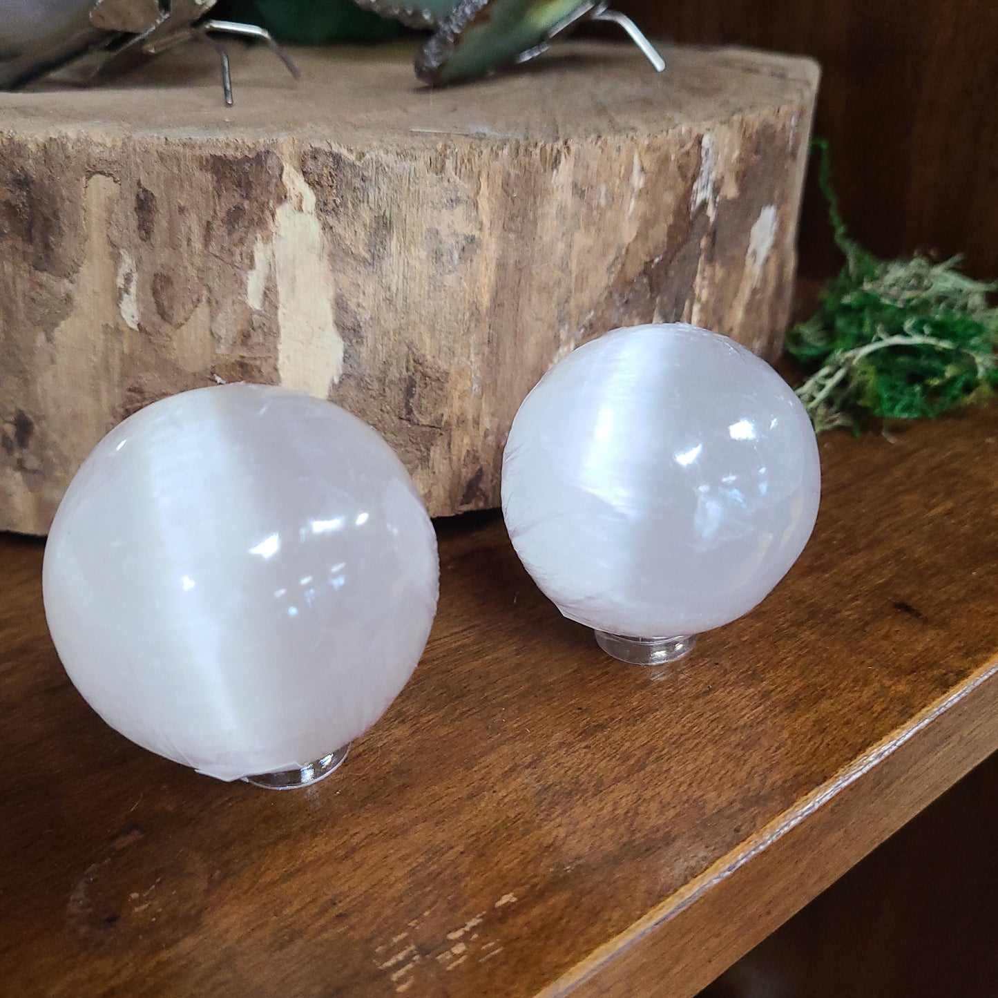 Selenite Sphere - 1 1/2 to 2” D
