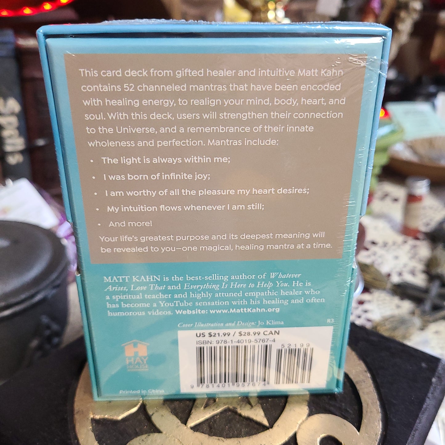 The Healing Mantra Deck - Pocket