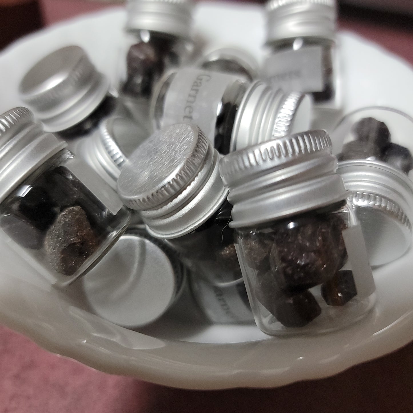Garnet, Almandine - Bottle