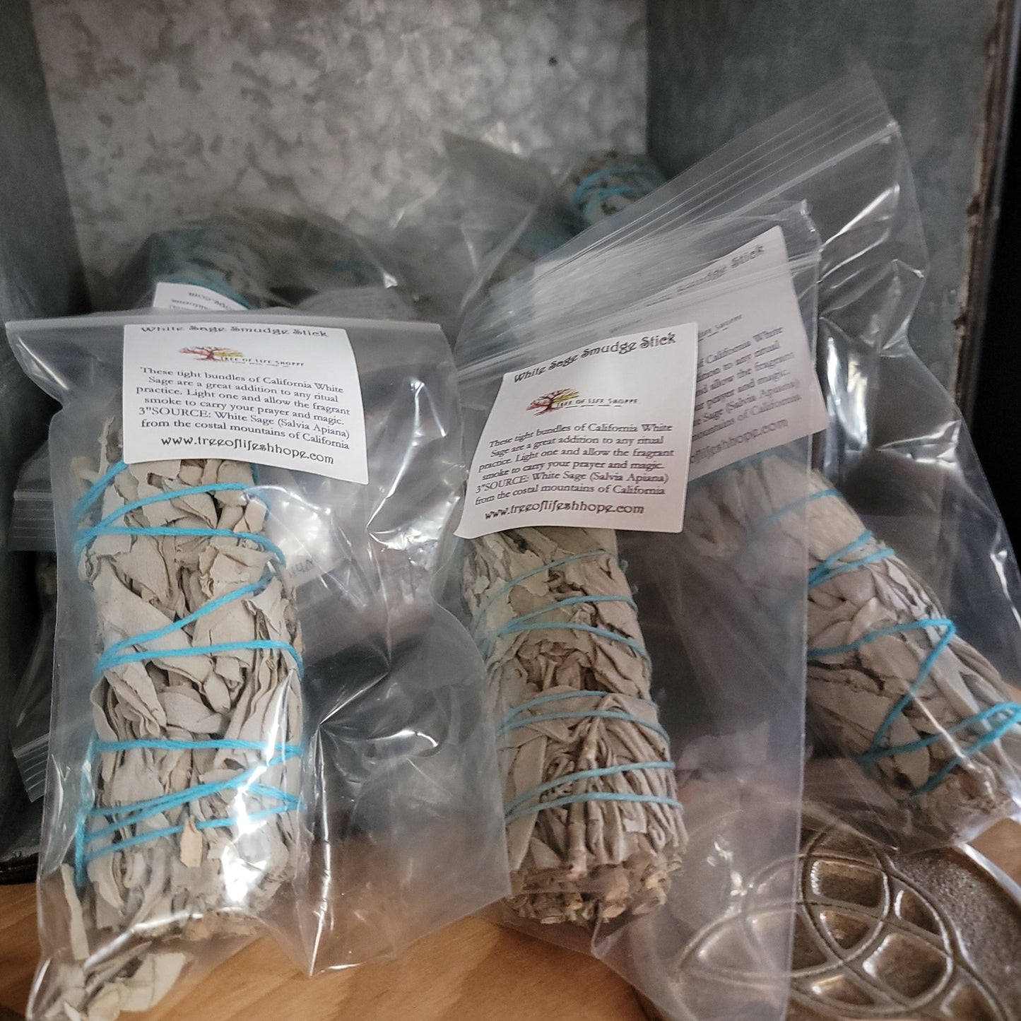 White Sage Stick 4"