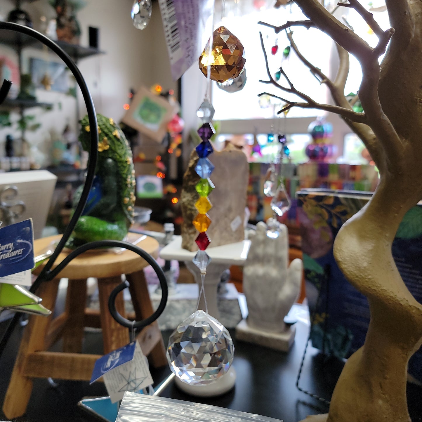Hanging Crystal Chakra Suncather