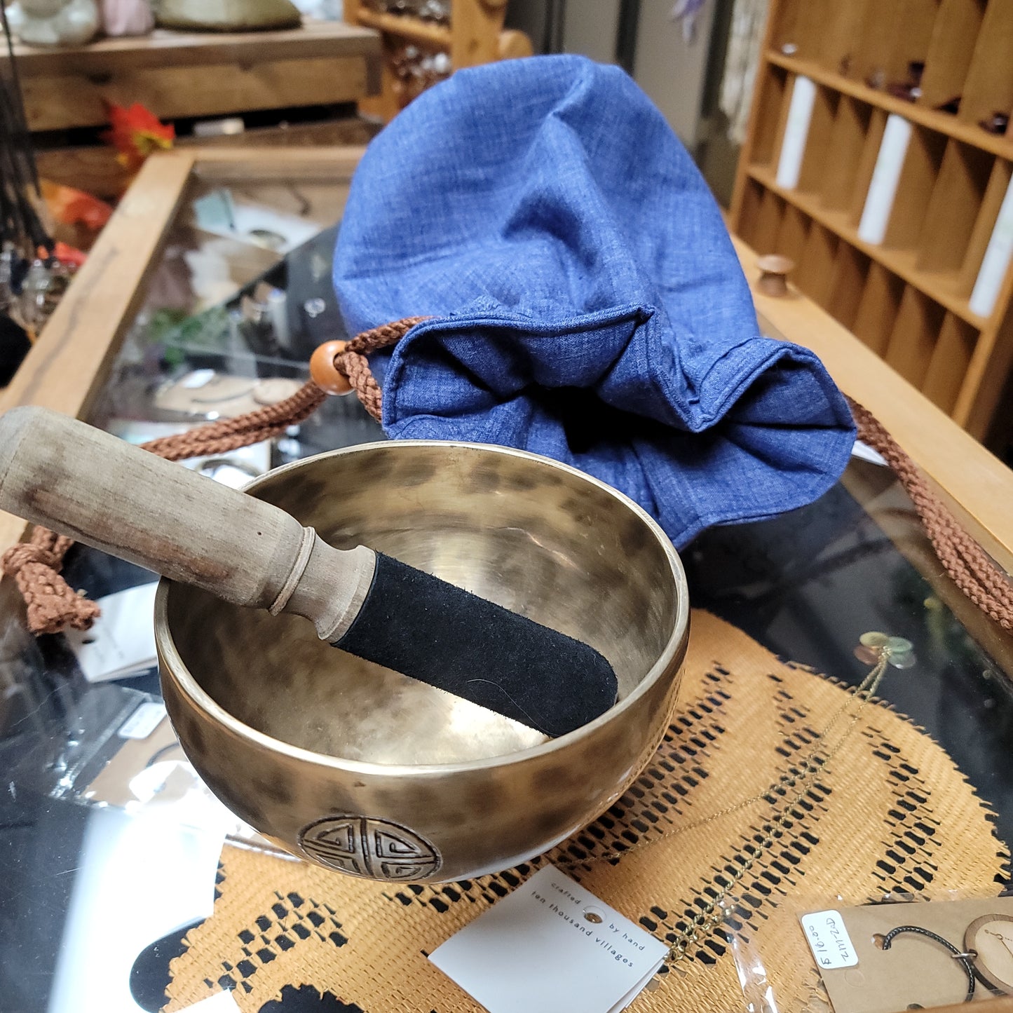 Singing Bowl Carrying Bag - Handmade