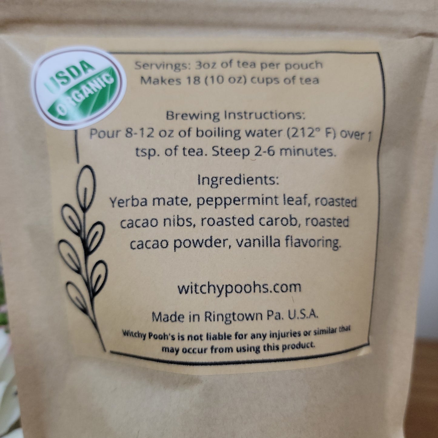 Mint Chocolate Mate Herbal Tea