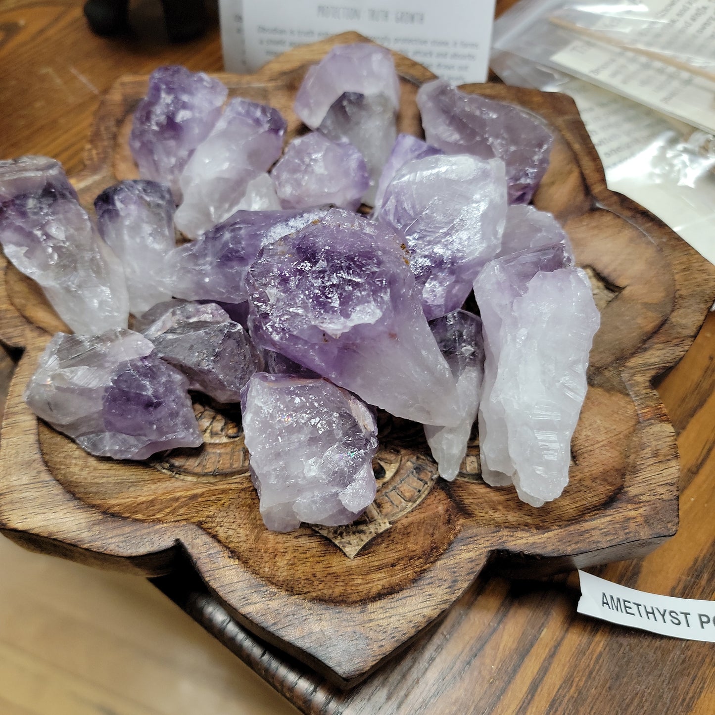 Natural Amethyst Points - Raw