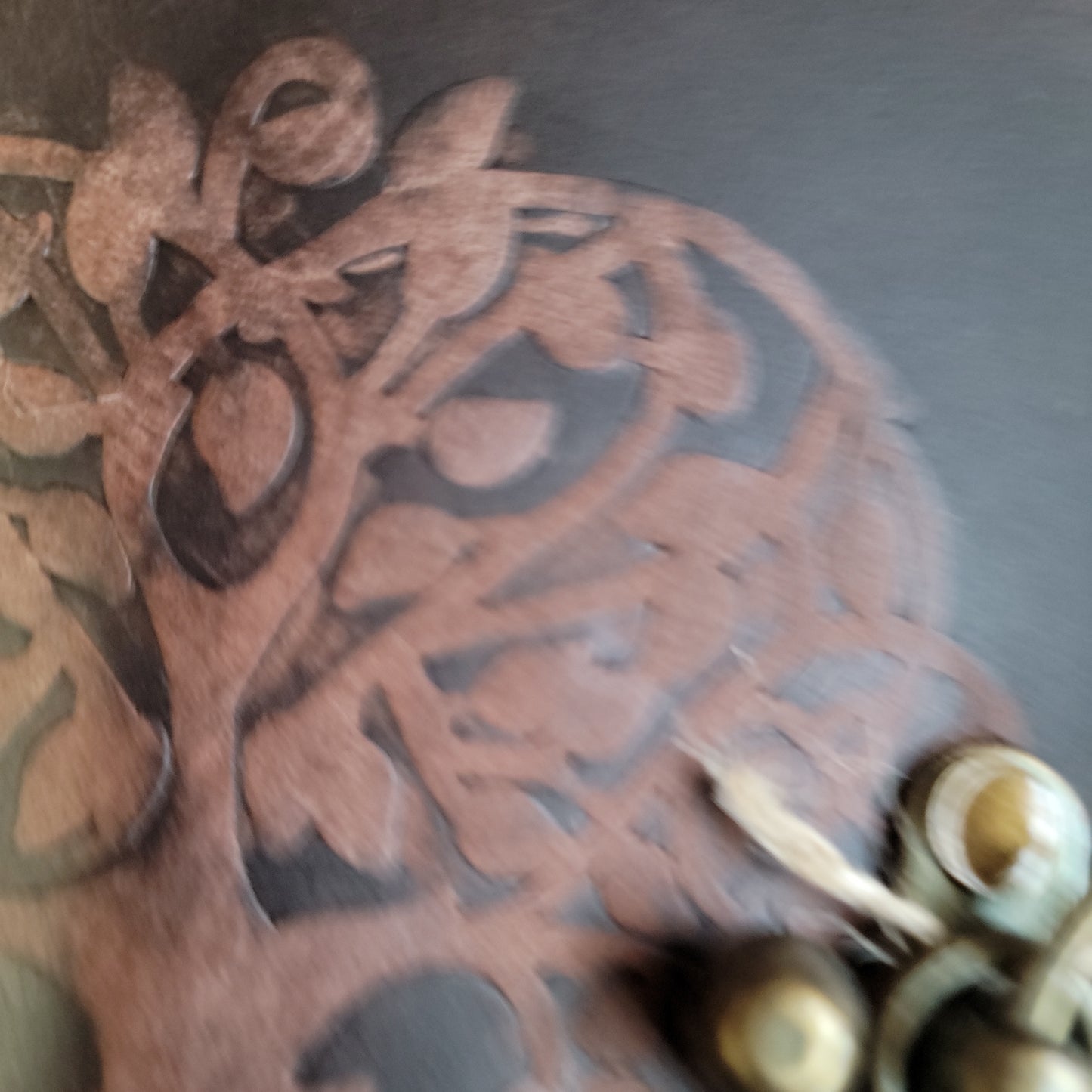 Tree of Life Soft Leather blank book w/ latch 5 x 7"