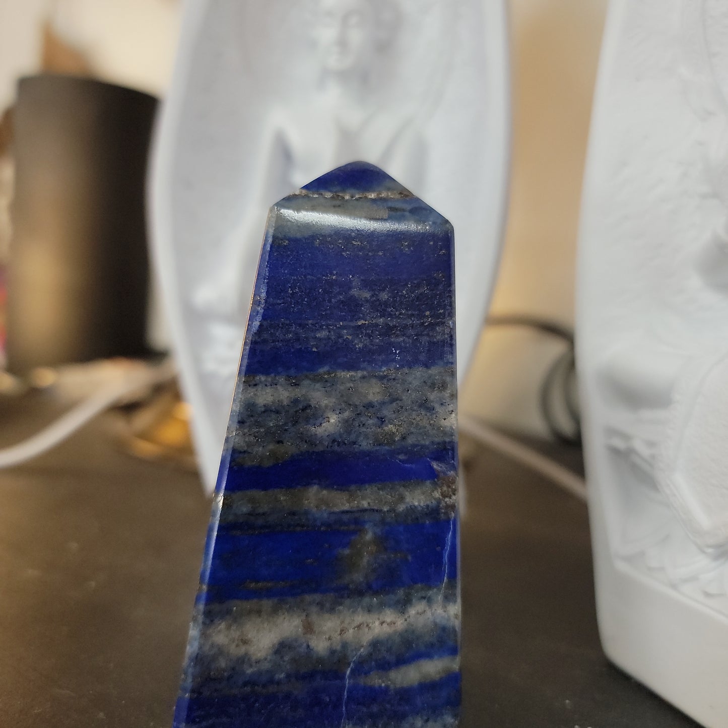 Large Base Lapis Lazuli Tower - Grade AAA