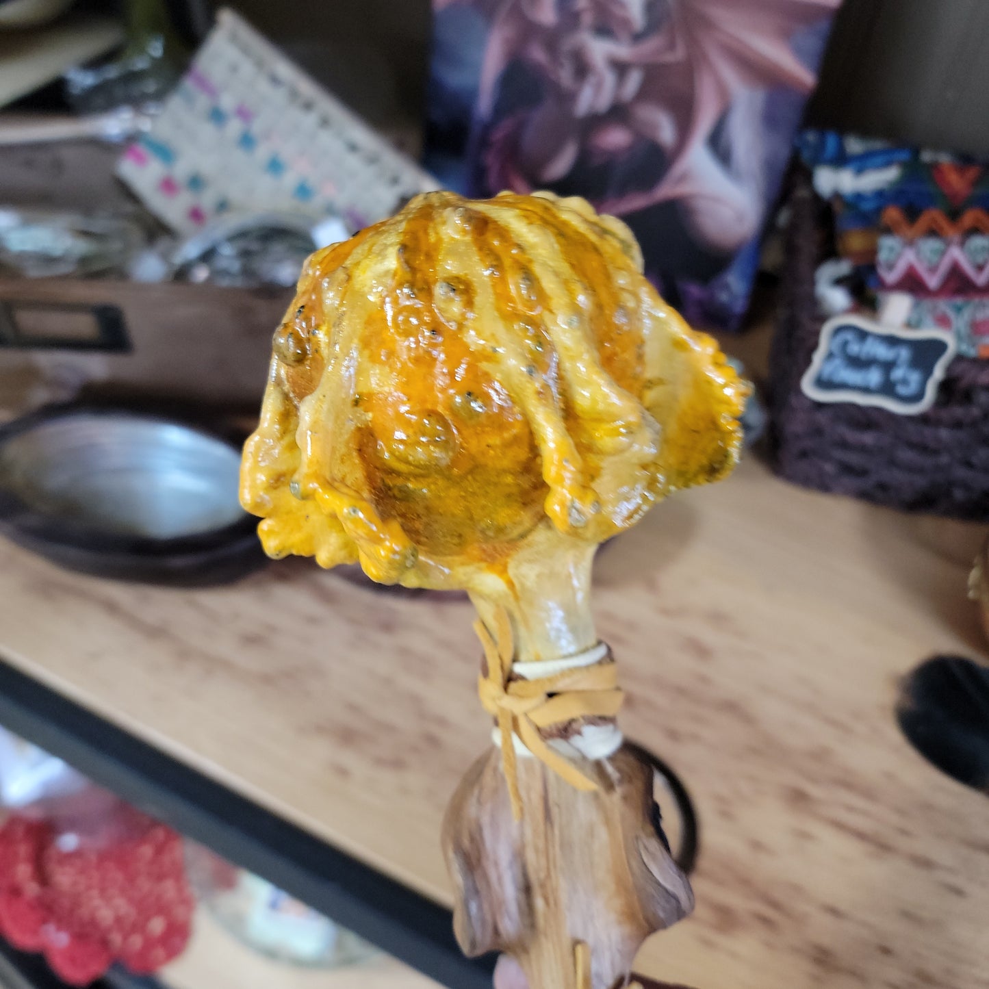 Wooden Handle Gord Shaker