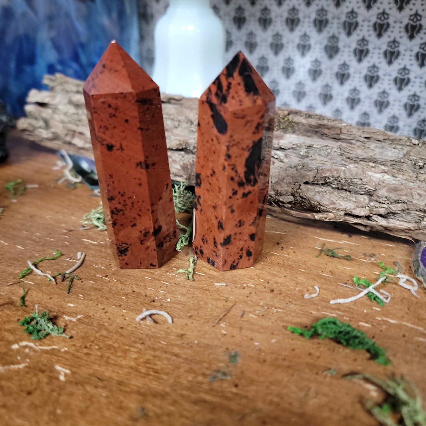 Mahogany Obsidian Towers