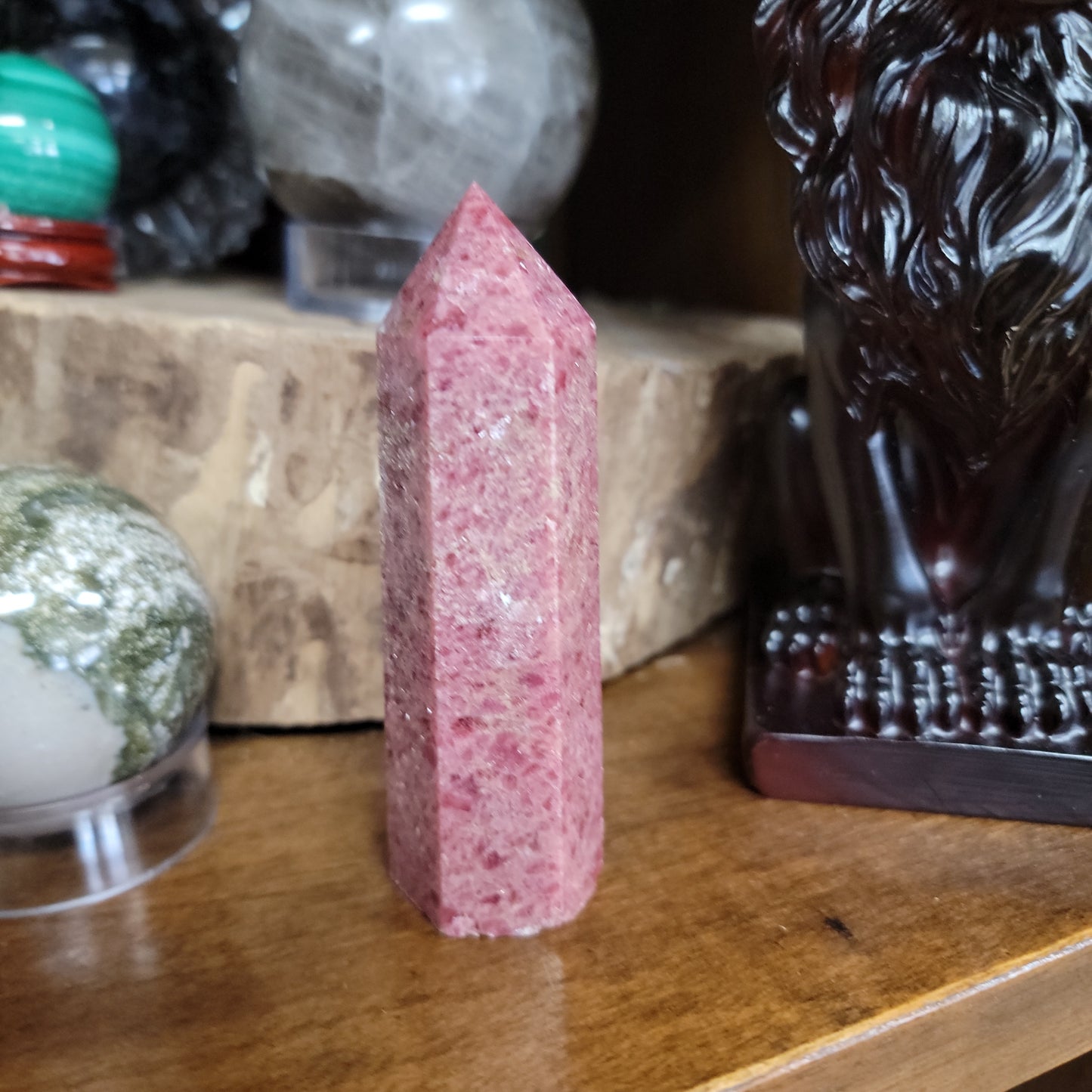 Argentine Rhodonite Tower