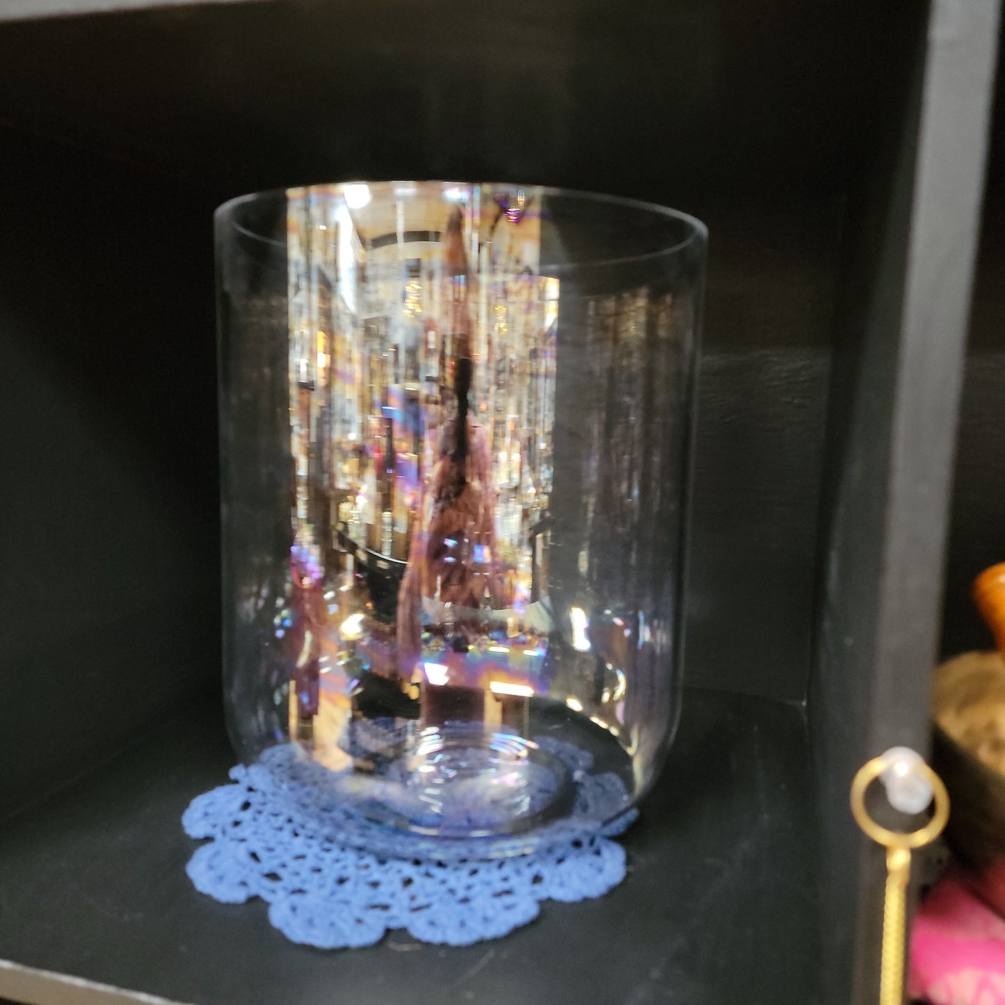 Rainbow Crystal Singing Bowl
8 Inches