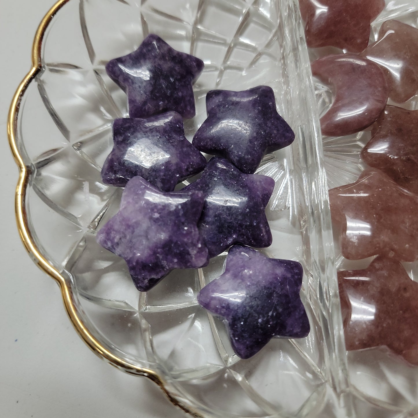 Lepidolite - Moons or Stars