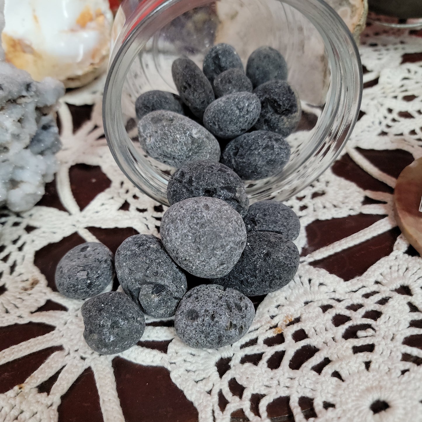 Agni, Black - Raw - Rounded