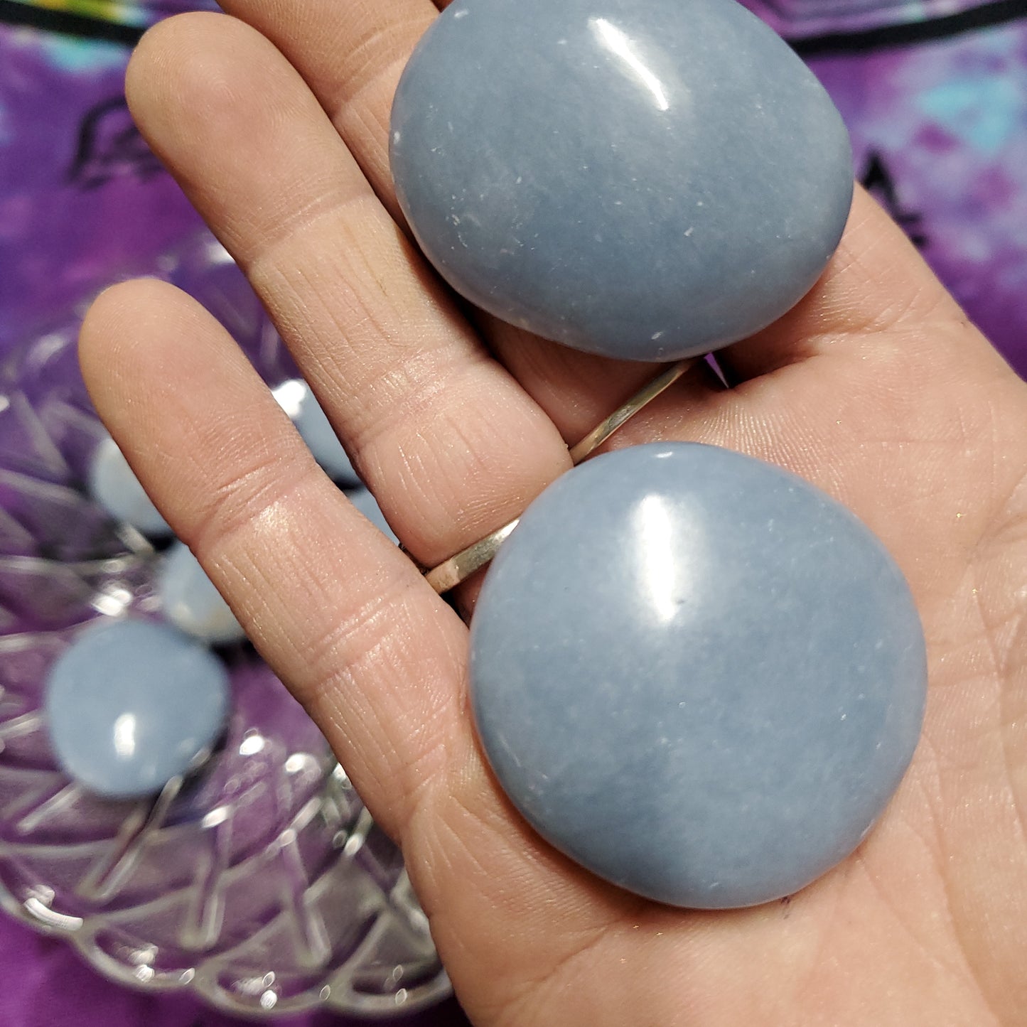 Angelite - Small Galets