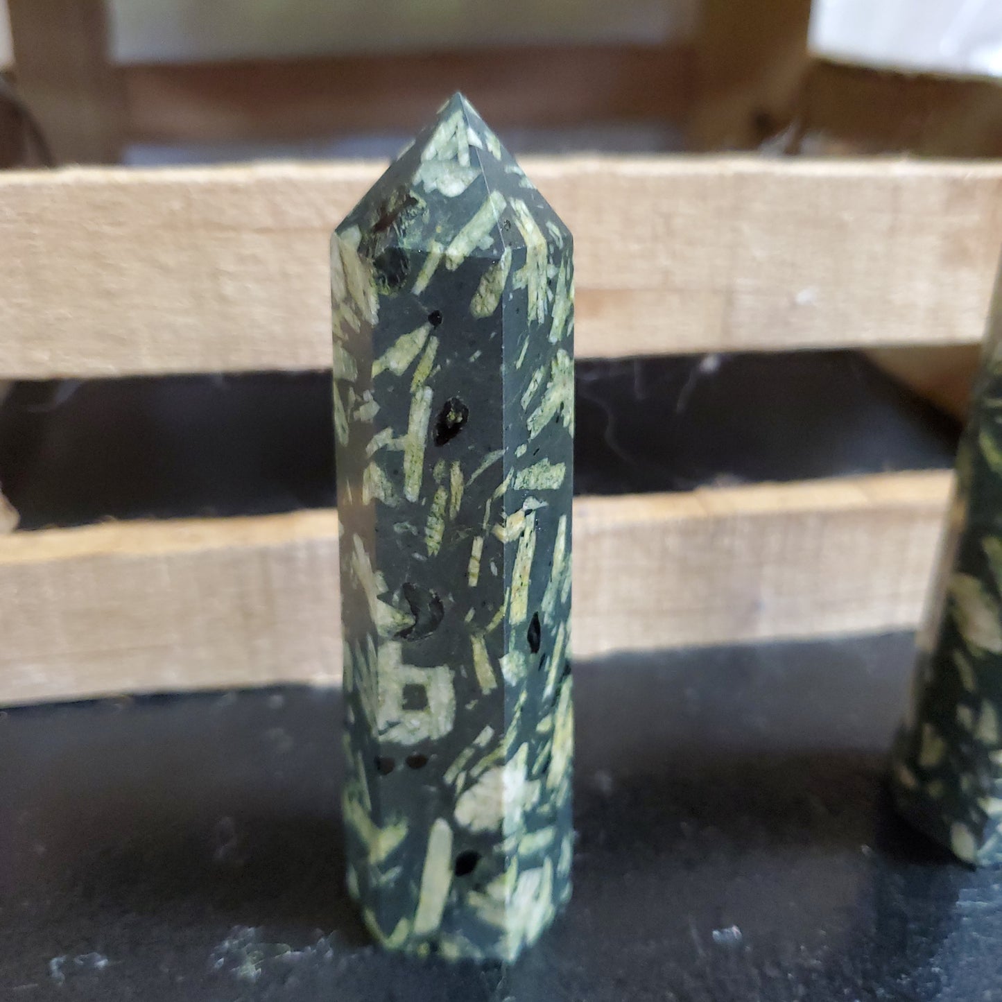 Chinese Writing Stone Tower
