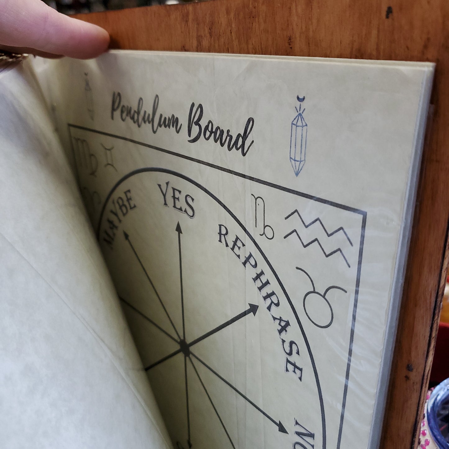 Book of Shadow Parchment Pages