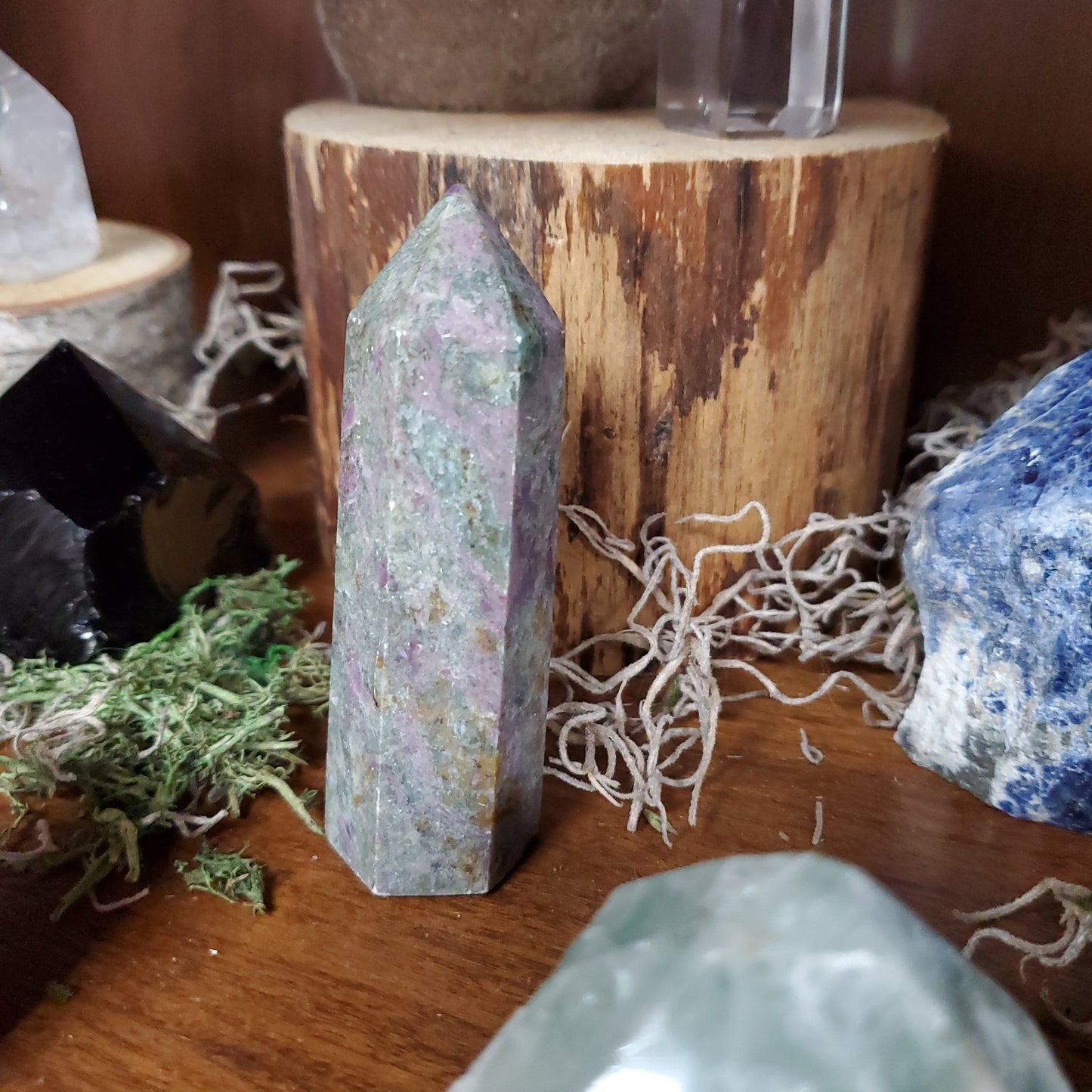 Ruby Fuchsite - Tower