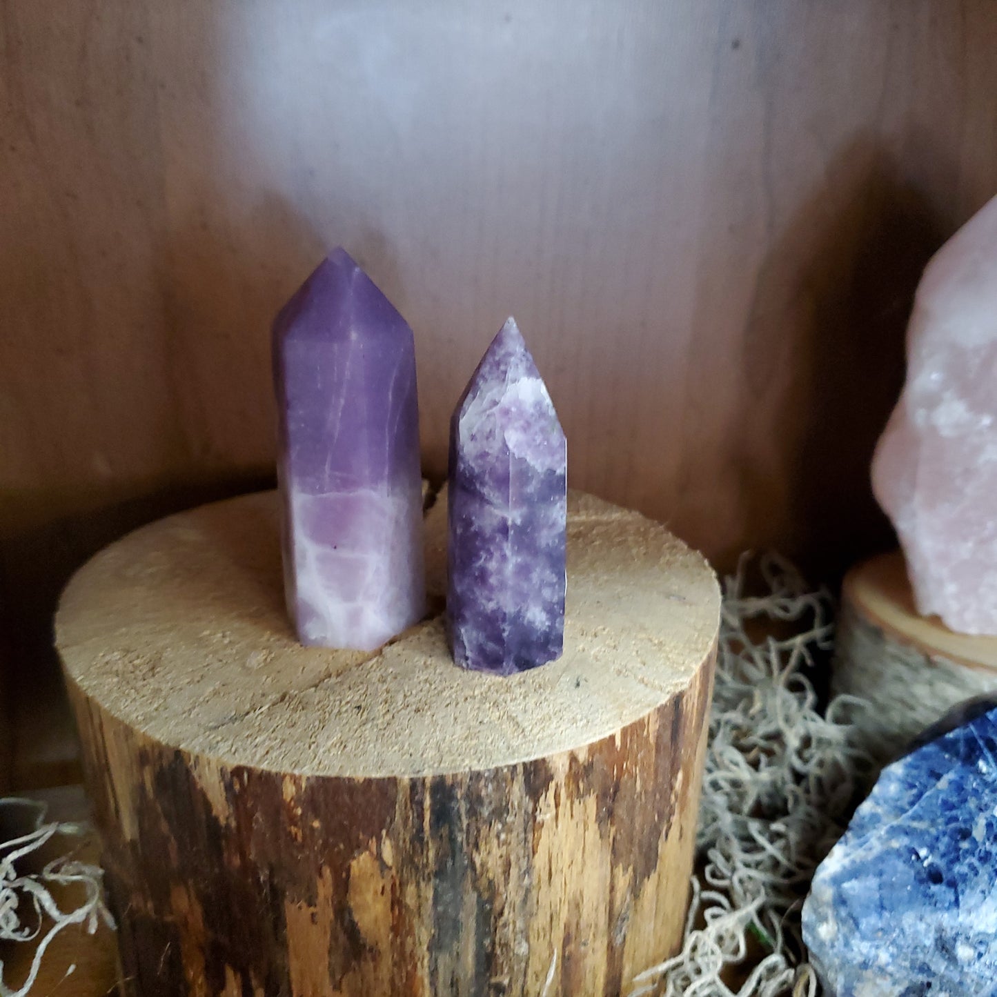 Lepidolite - Tower, Mini