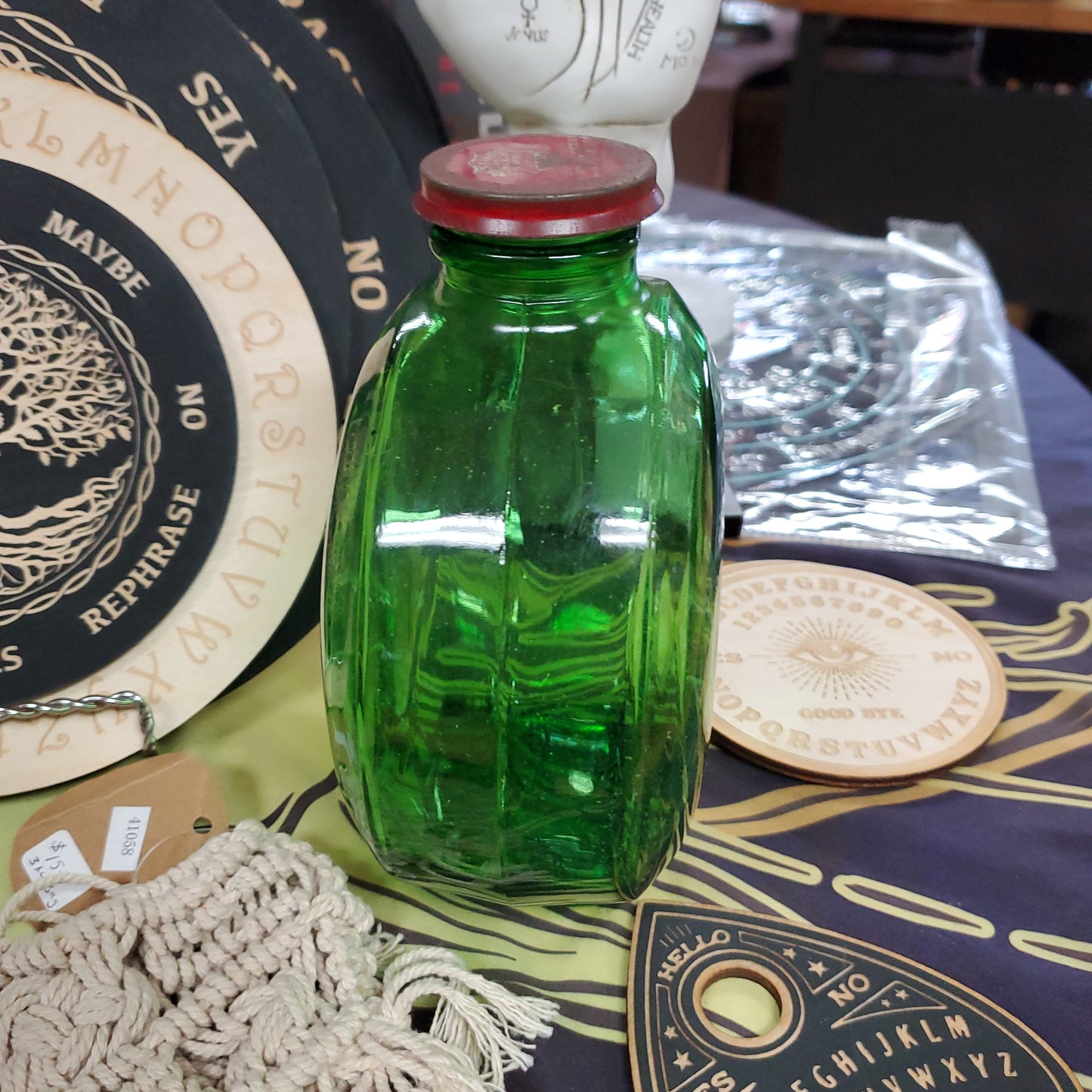 Witches Green Bottle