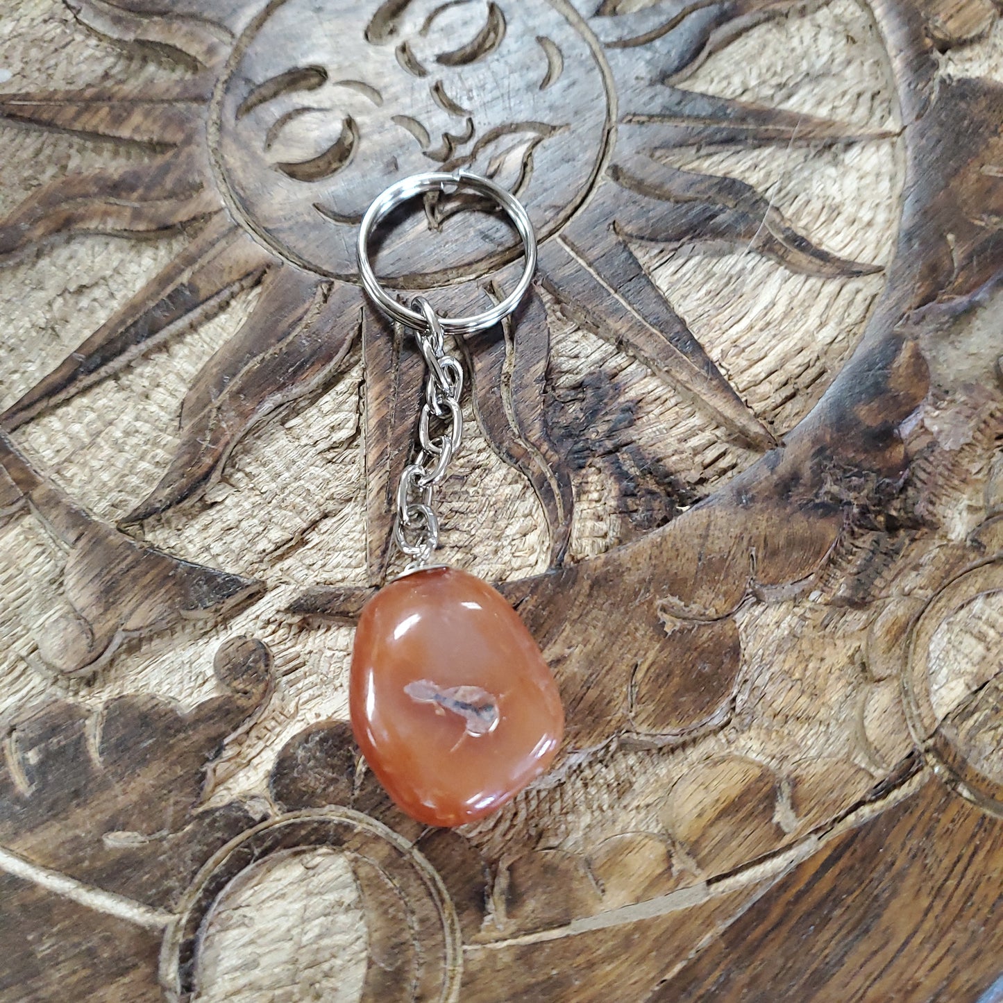 Gemstone & Crystal Keychain - Various - Hand Crafted