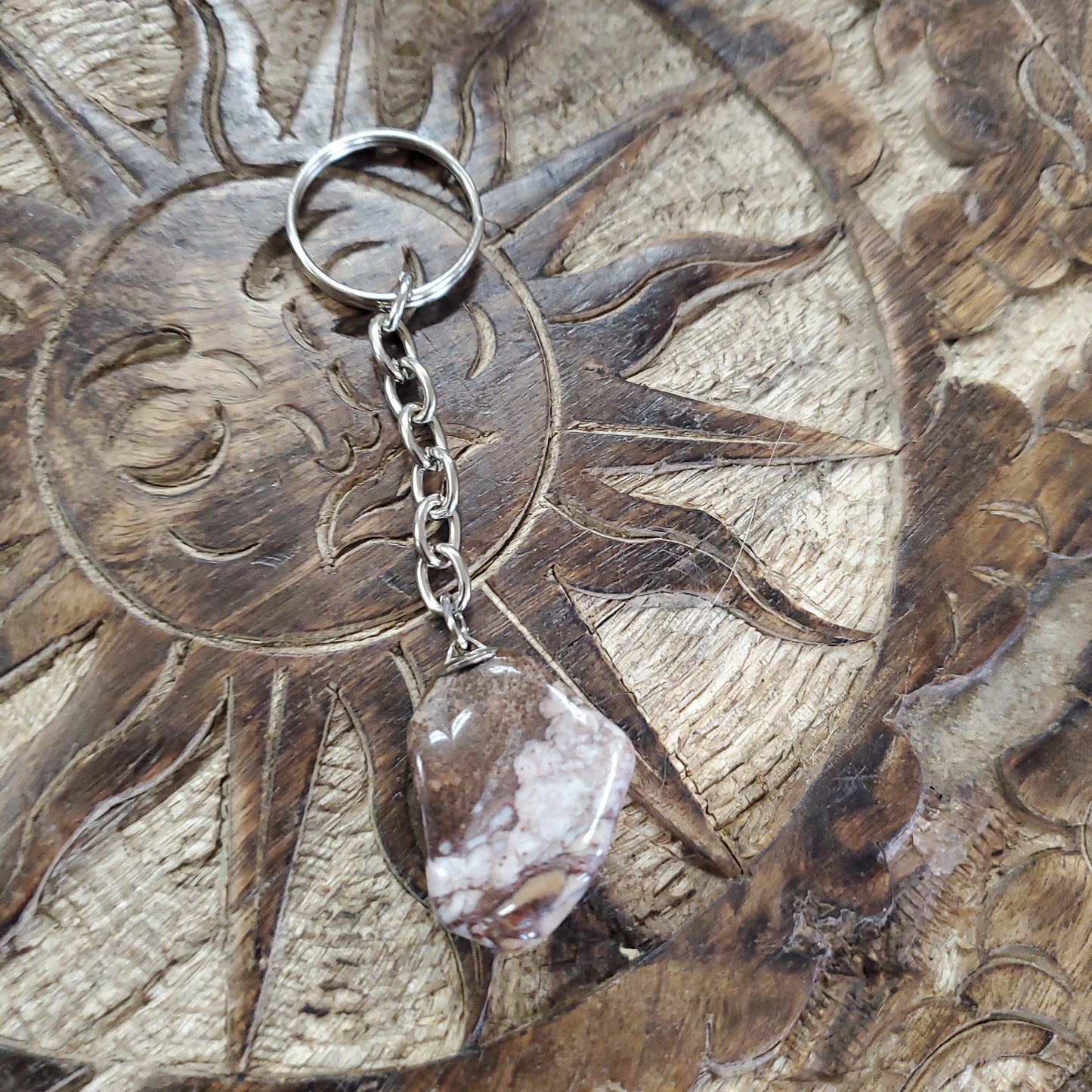 Gemstone & Crystal Keychain - Various - Hand Crafted